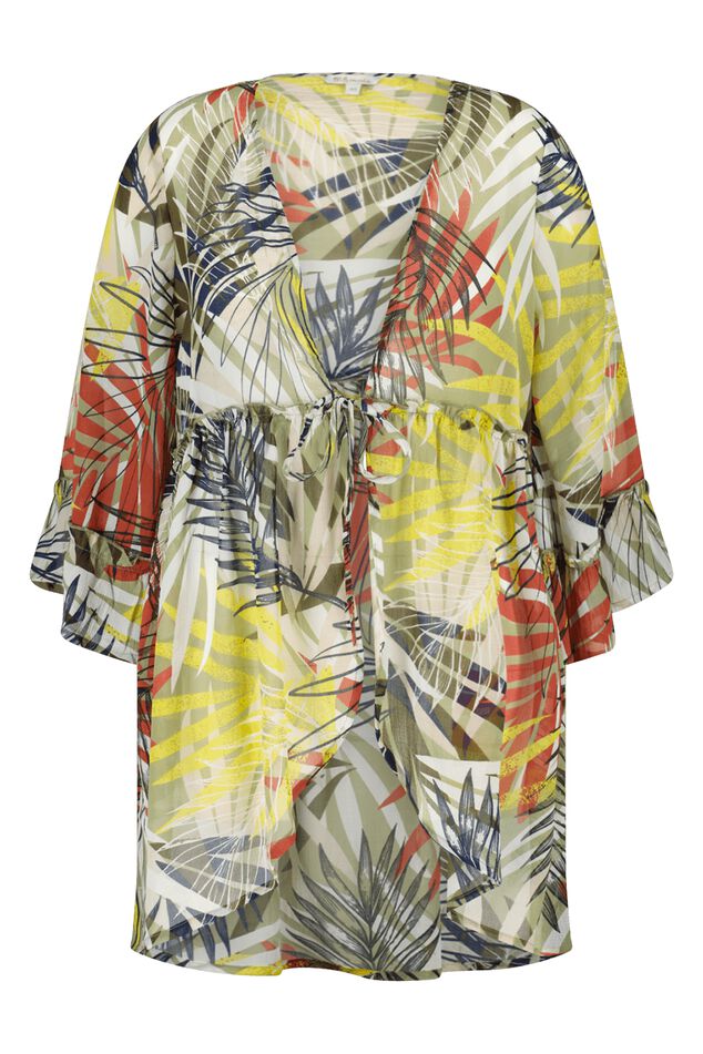 Kimono met print image number 1