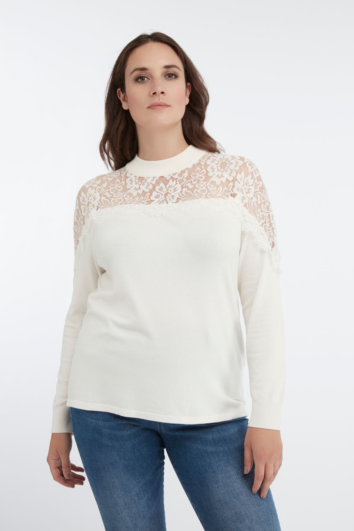 Trui met kant image number 0