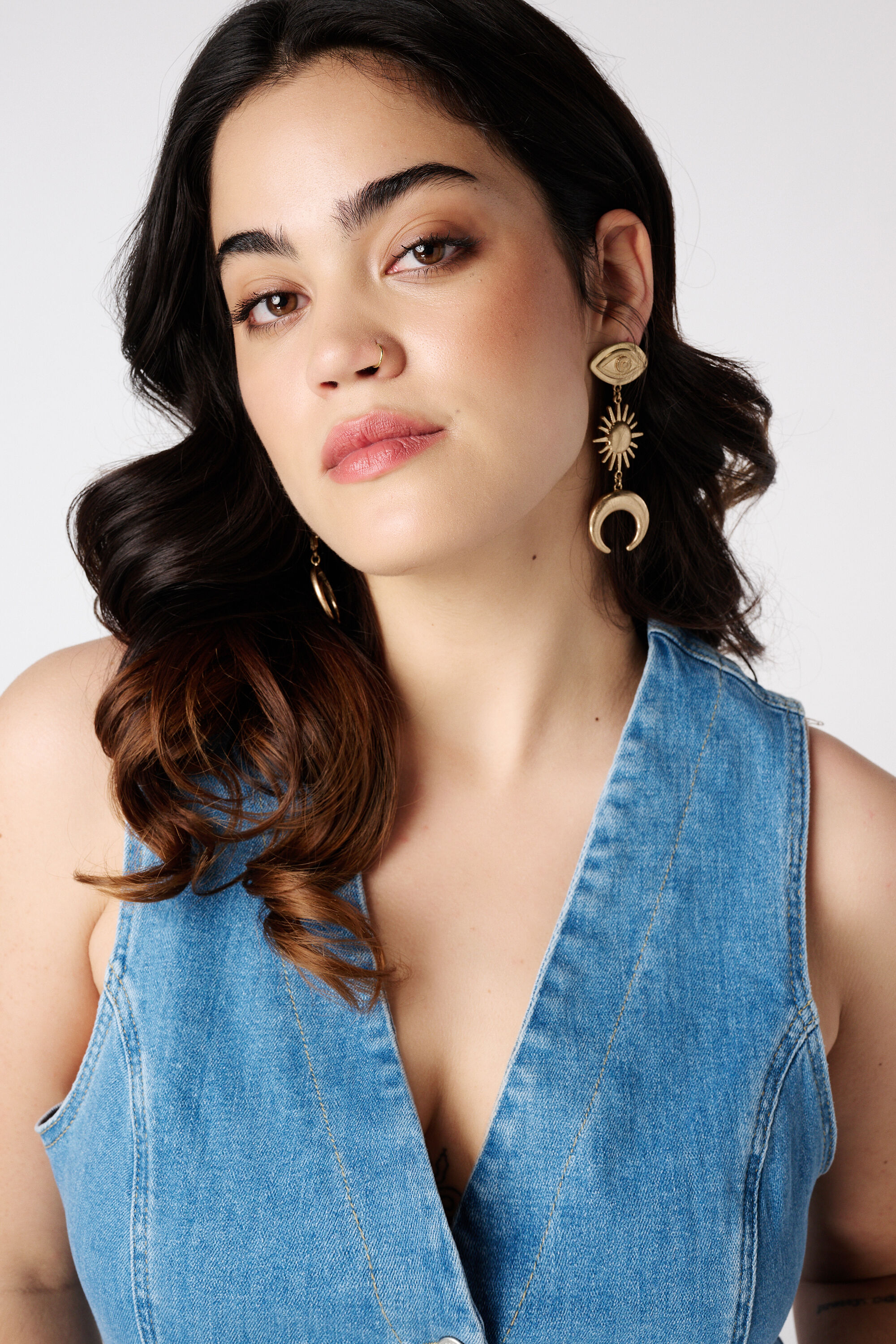 Gilet denim image number 4