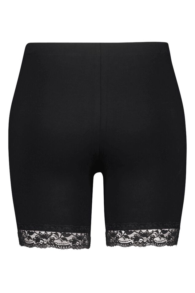 Korte legging met kant image number 2