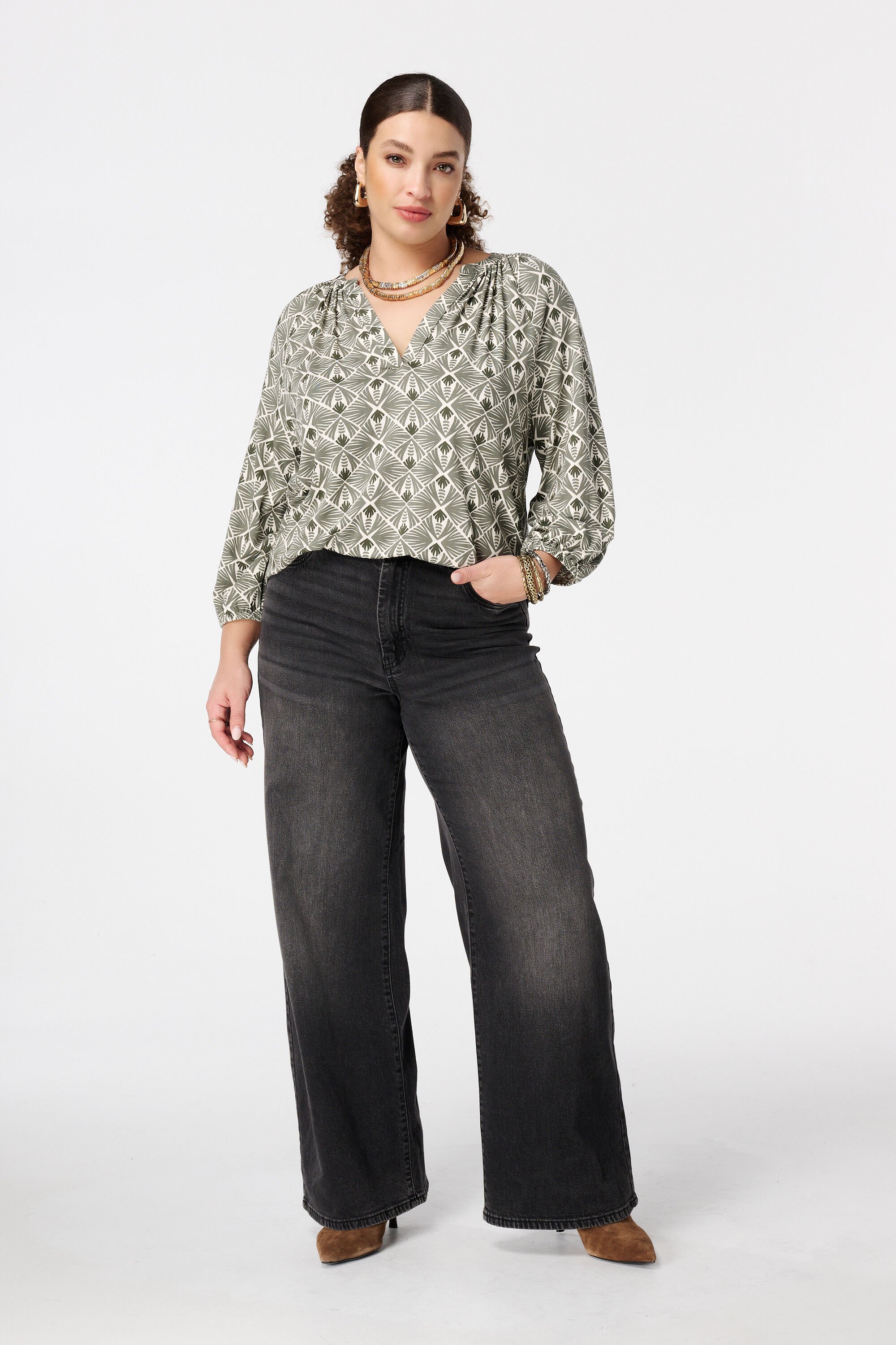 Top met print image number 5