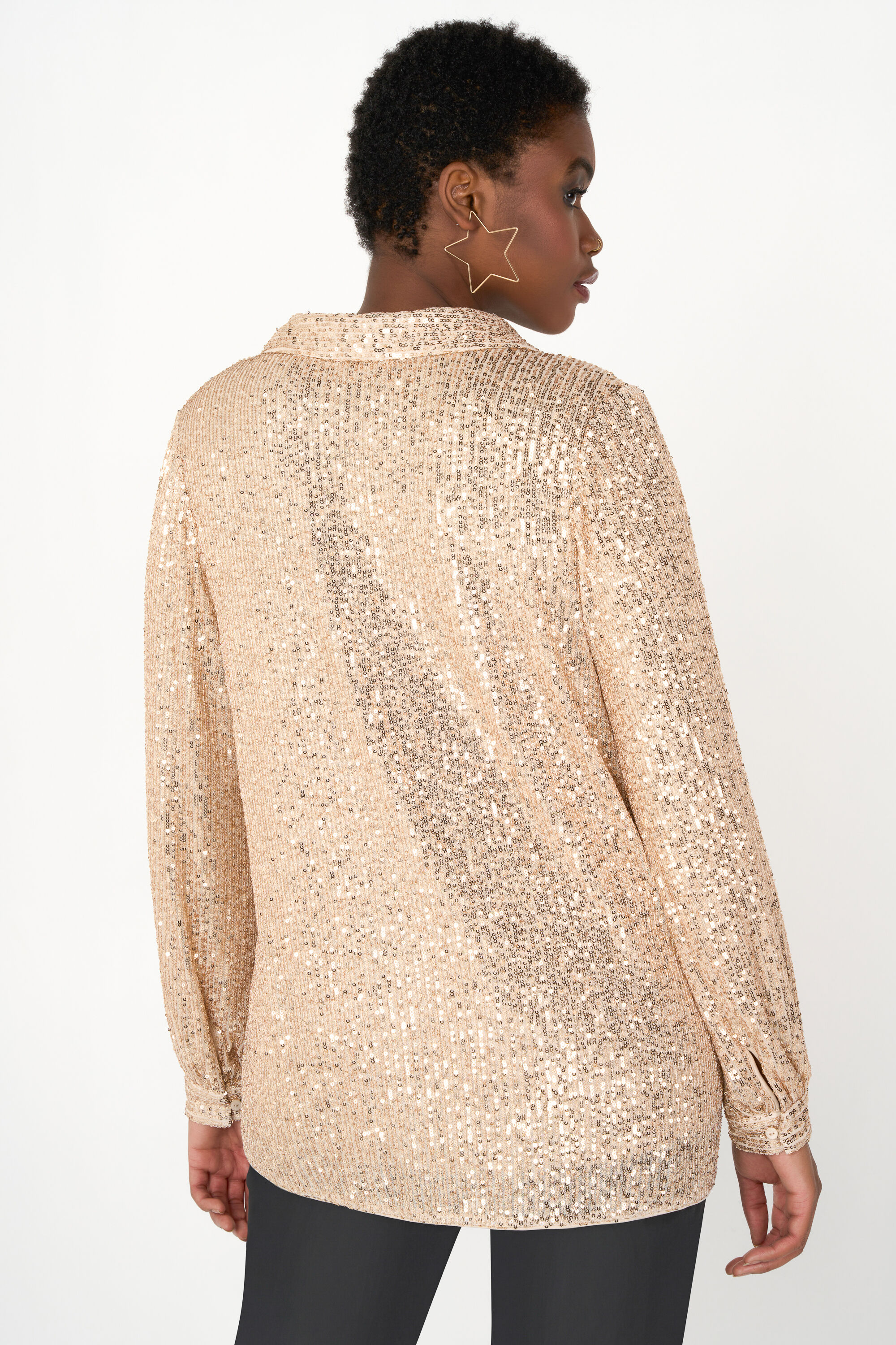 Top met pailletten image number 3