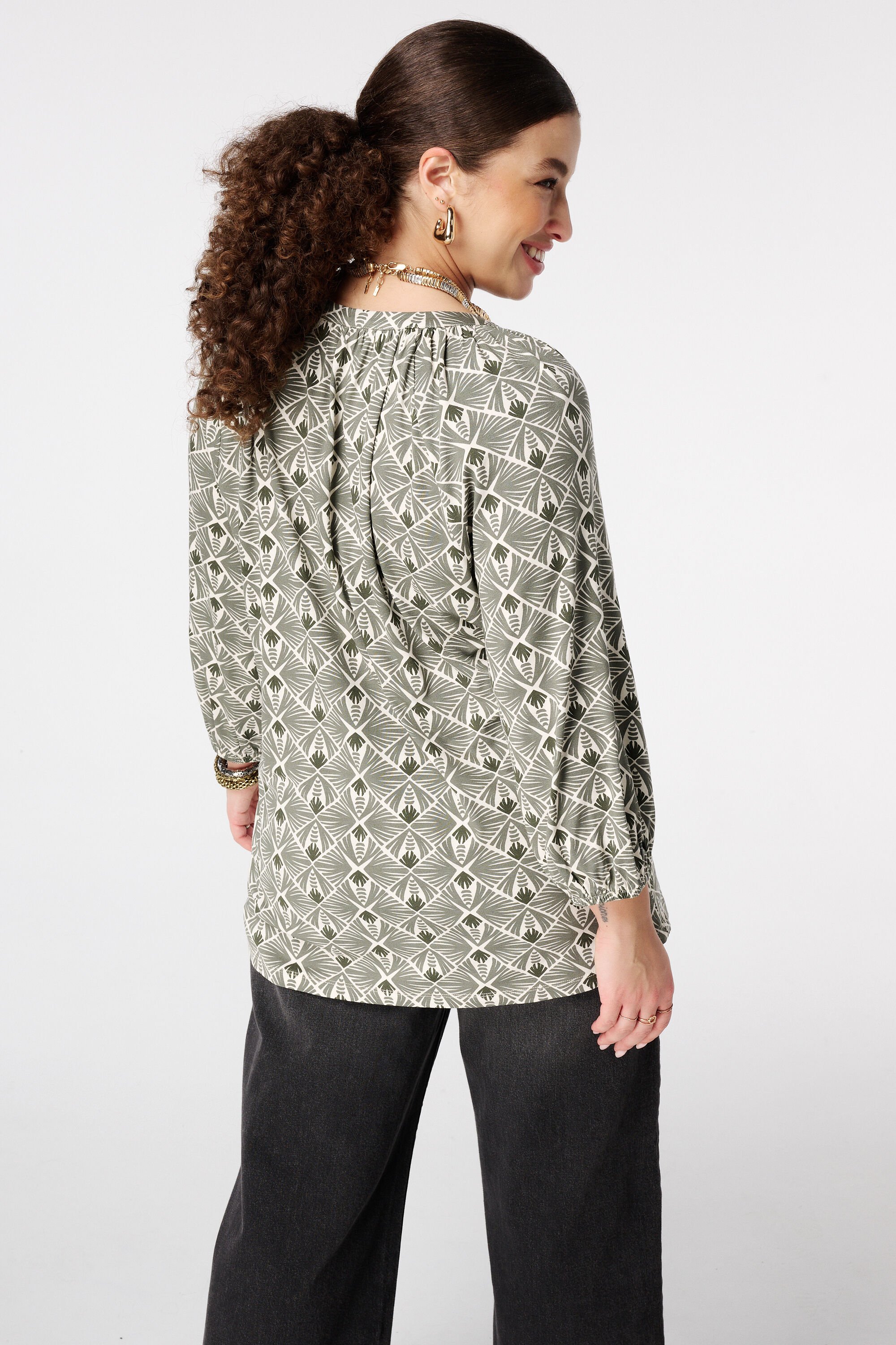 Top met print image number 3