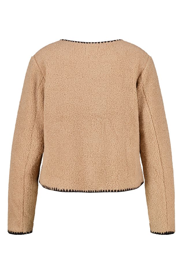 Teddy jasje met knopen image number 2