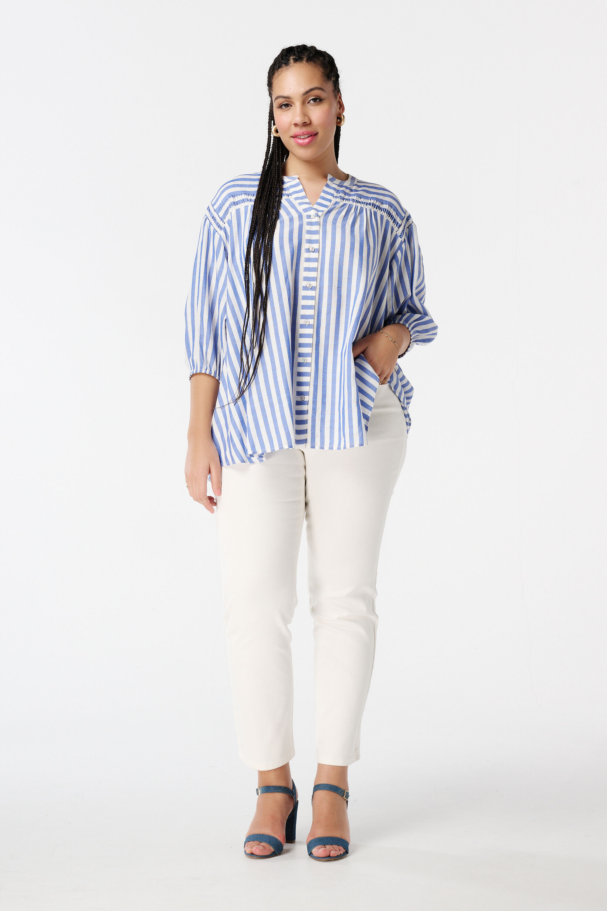 Blouse met strepen image number 5