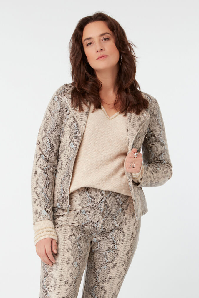 Imitatieleren jasje image number 7