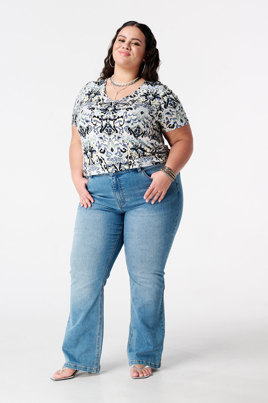 T-shirt met print image number 5