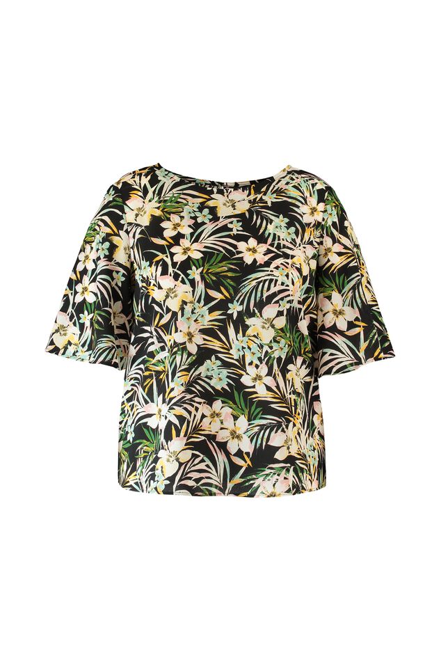 Blouse met all-over print image number 1
