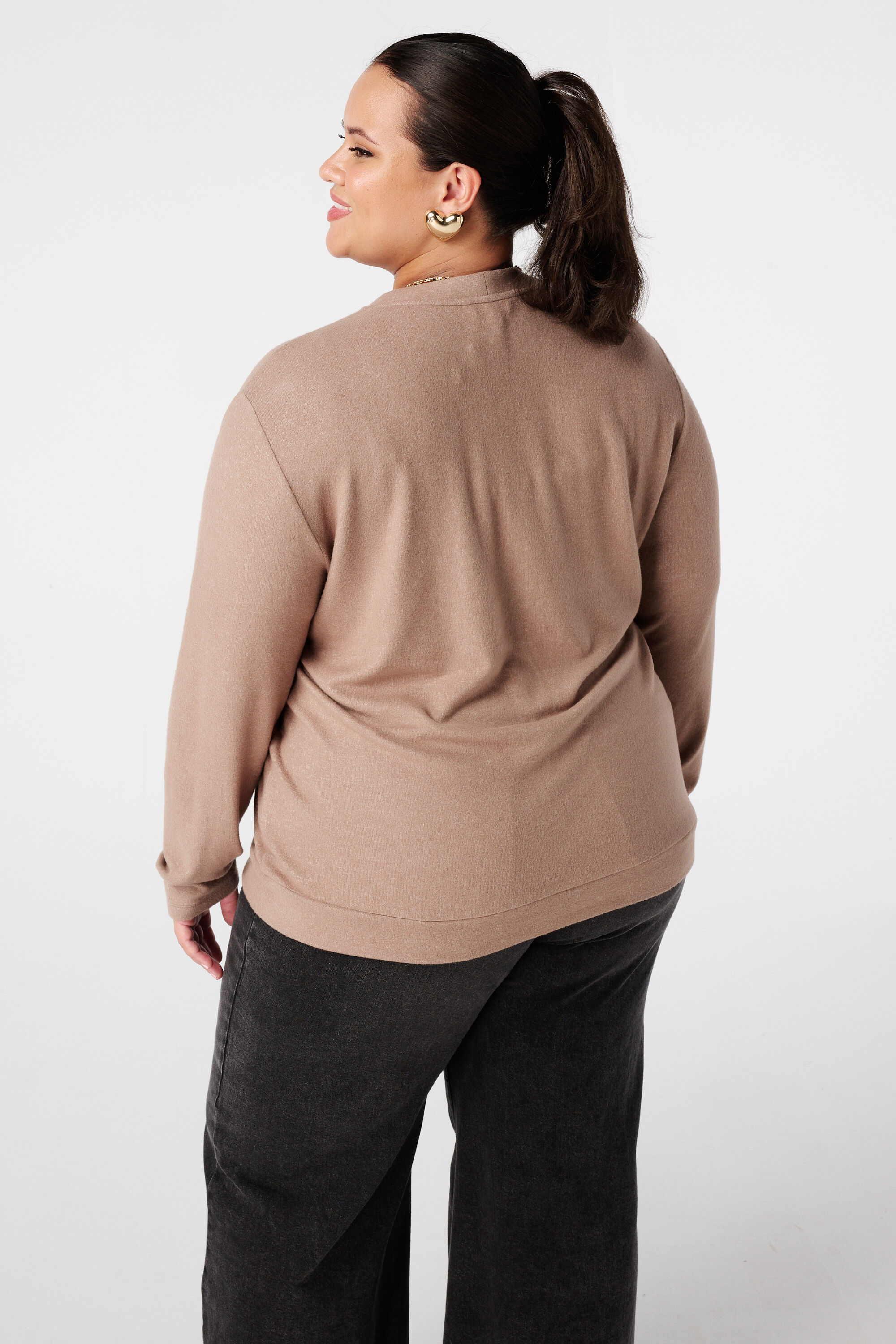 Vest met gouden hartjesknopen image number 3