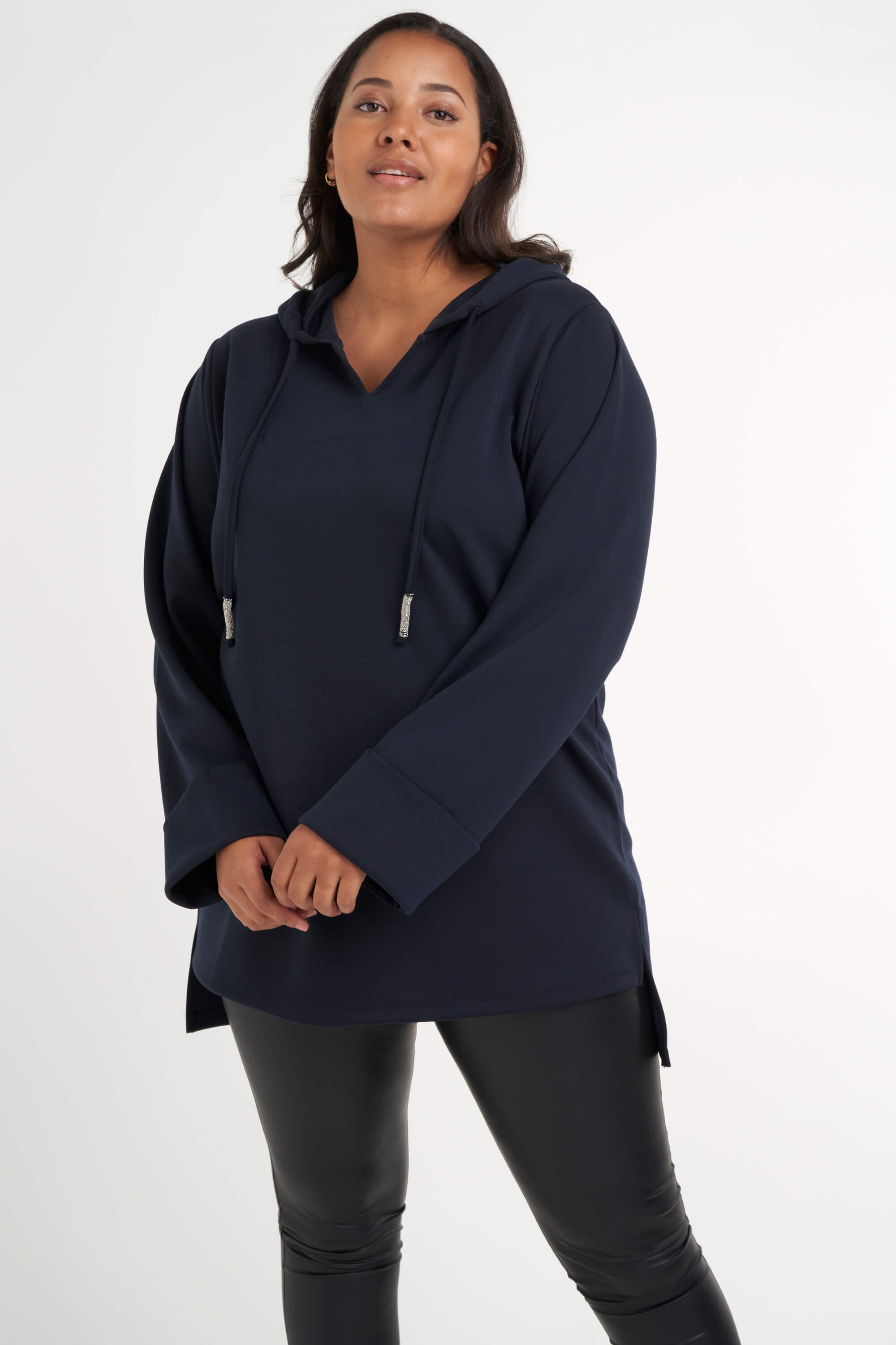 Lange hoodie image number 4