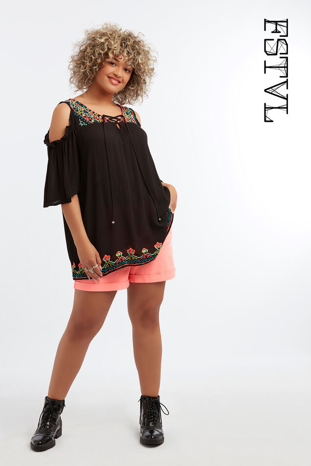 Blouse met embroidery image number 0