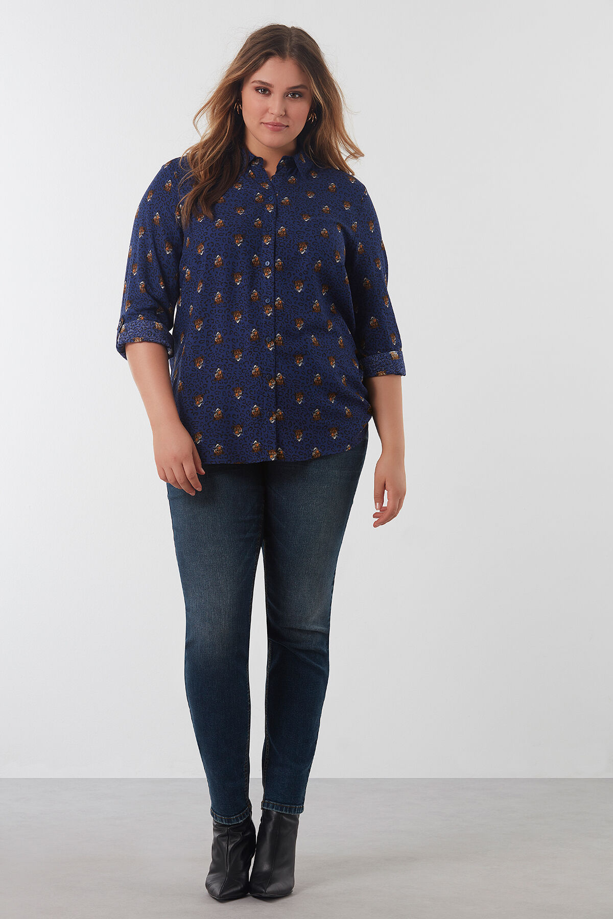 Soepelvallende blouse   image number 0