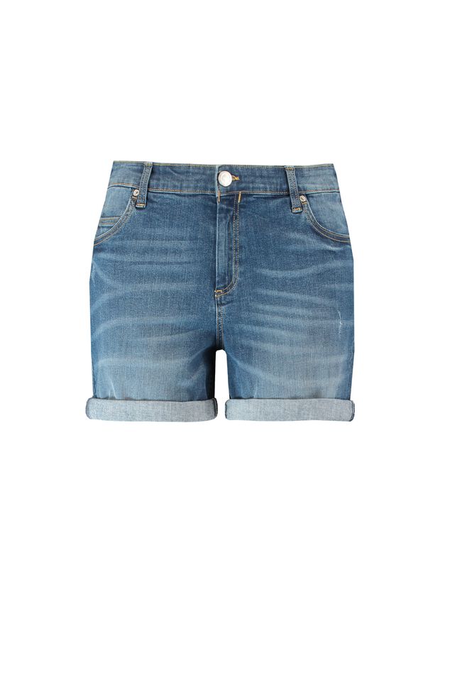Denim short image number 1