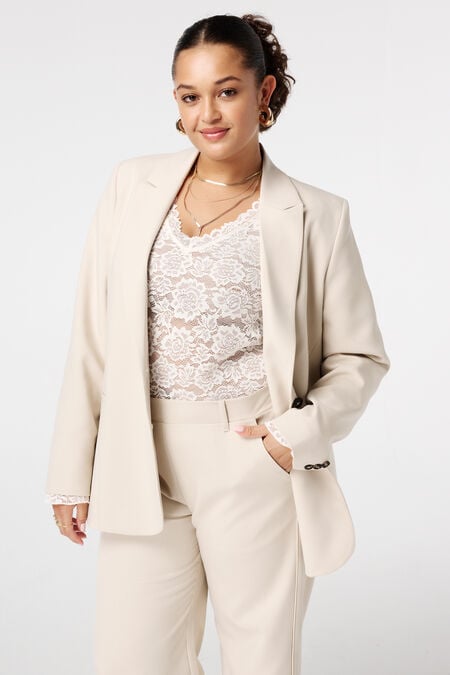 Blazer met knoopsluiting Blazer met knoopsluiting