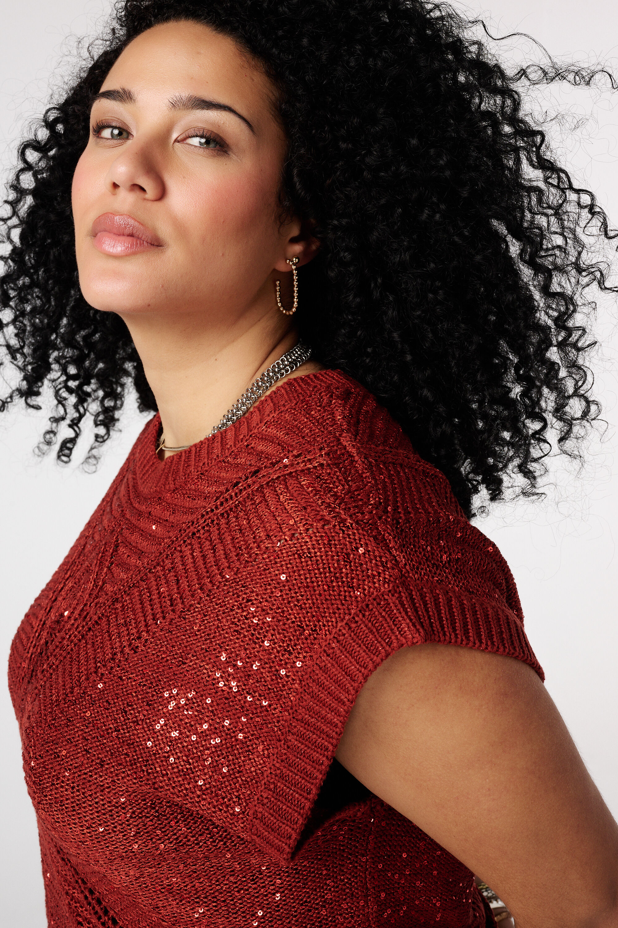 Gehaakte top met kralen image number 4