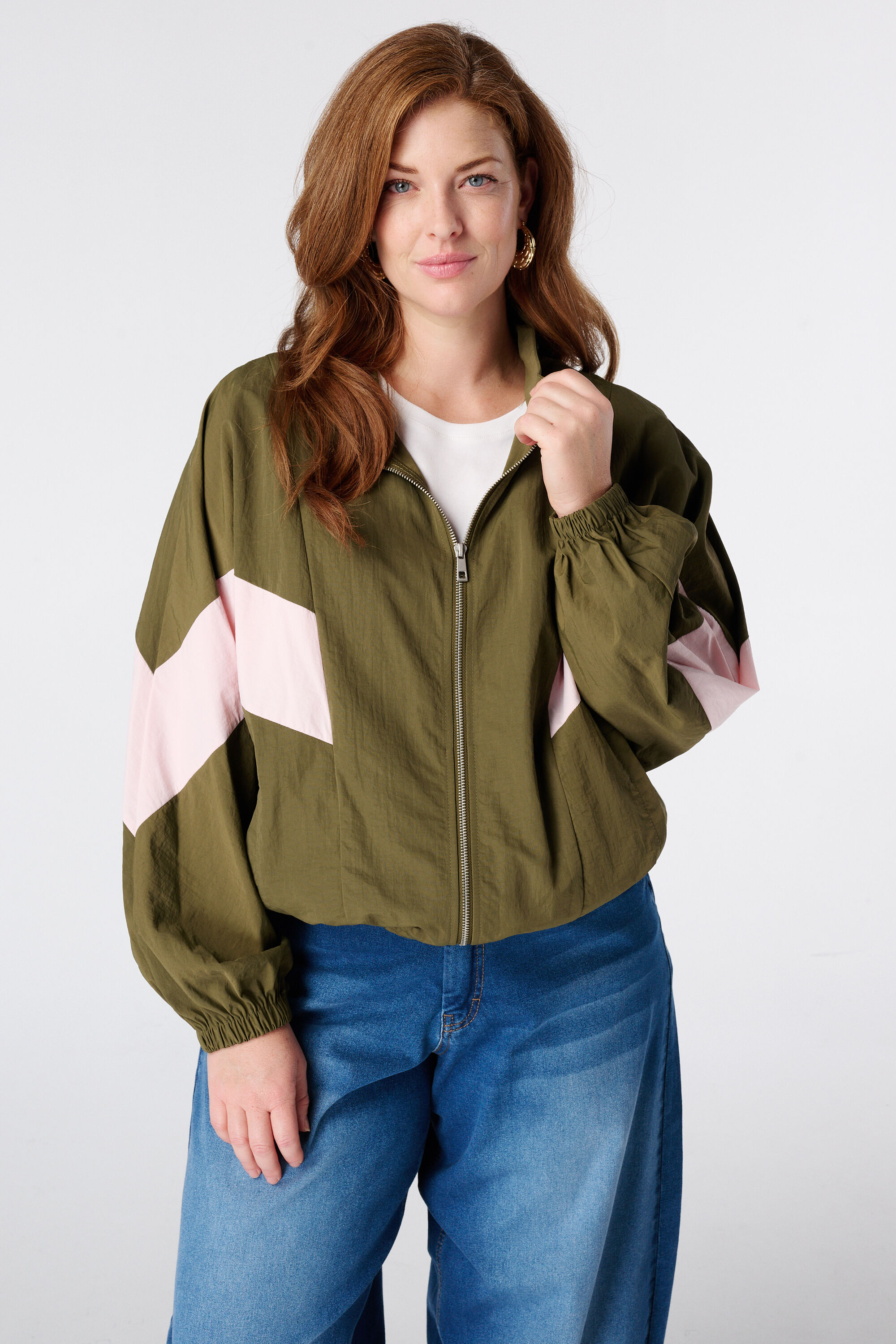 Jasje met sportieve print