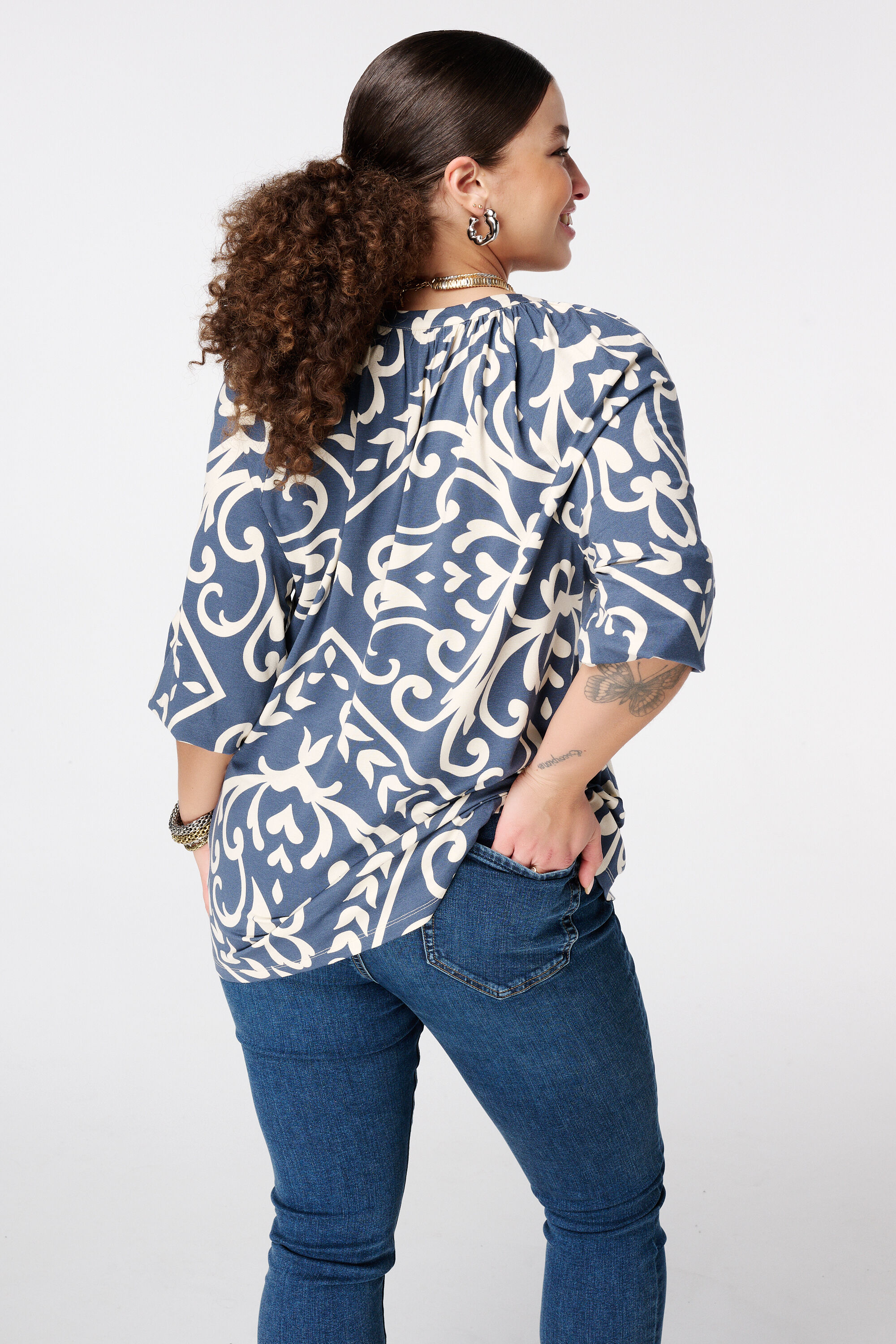 Top met print image number 3