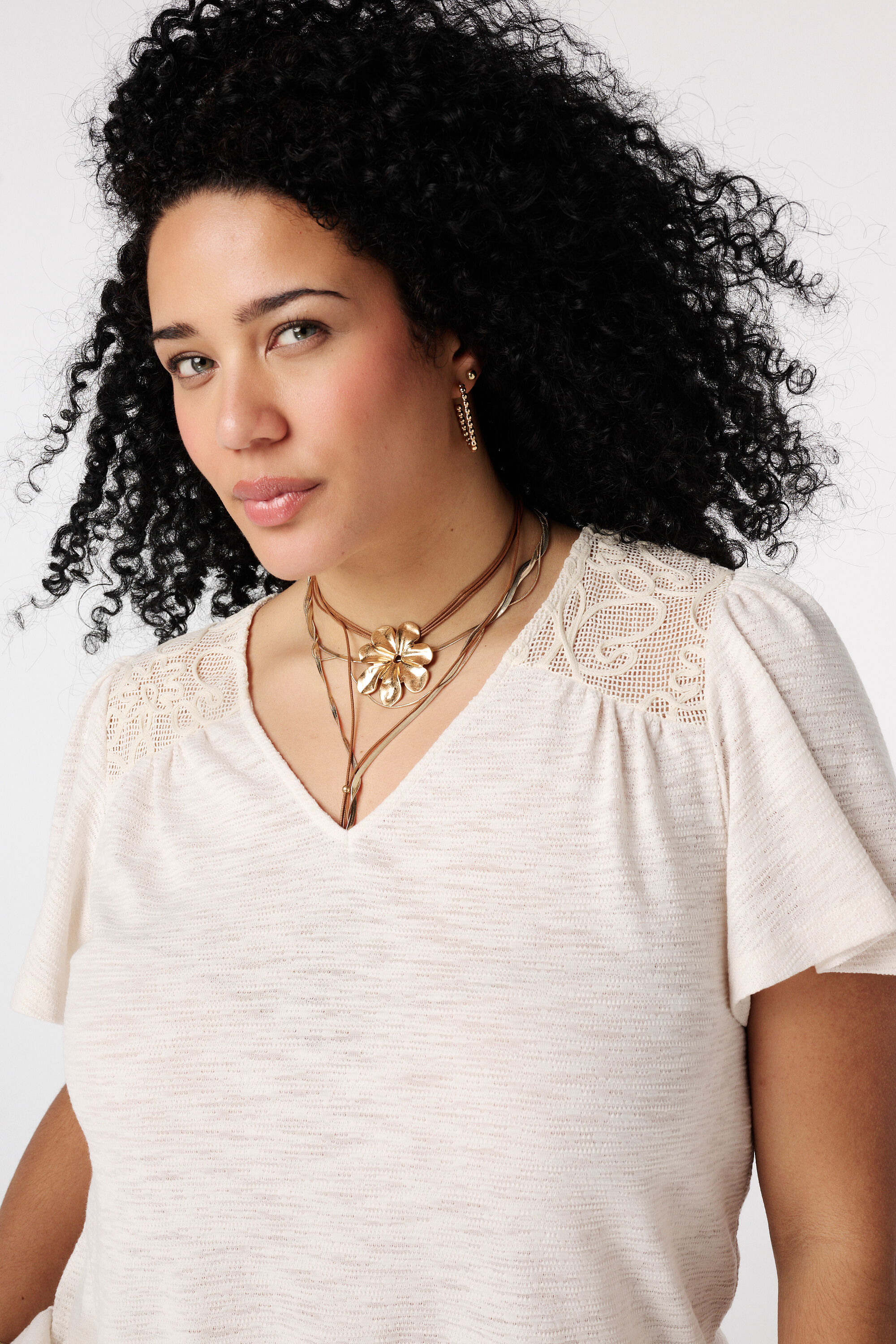 Top met vlindermouwen image number 4