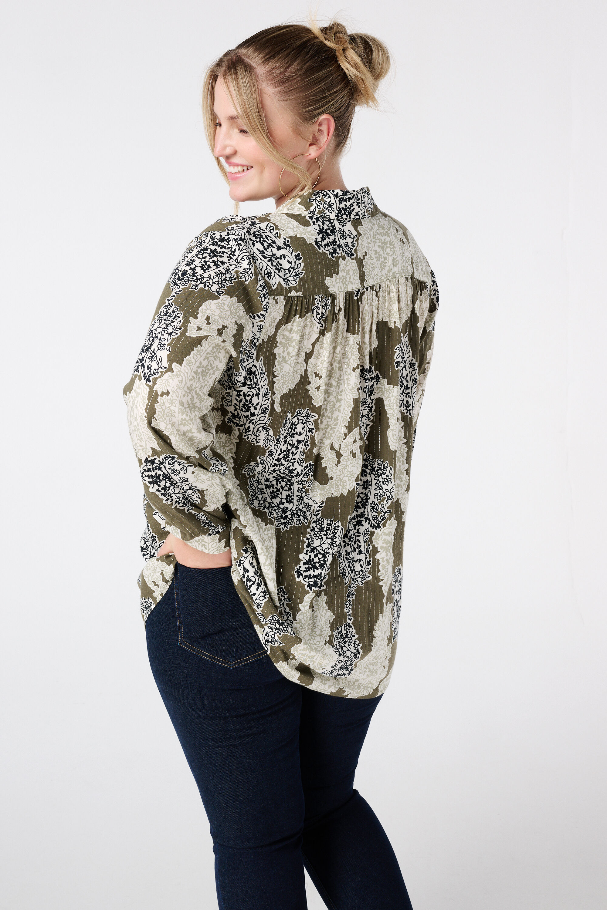 Blouse met print image number 3