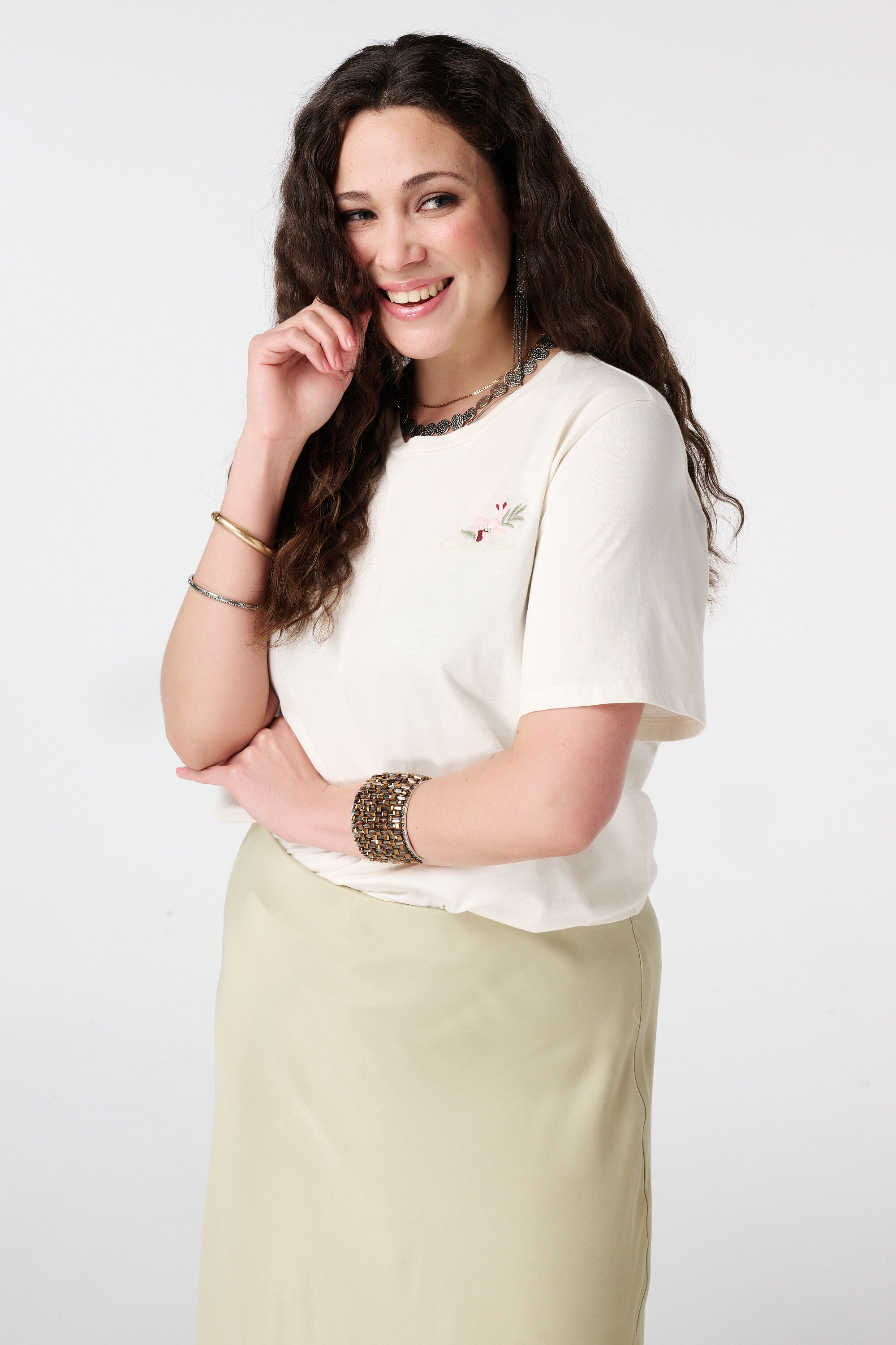 T-shirt met backprint image number 3