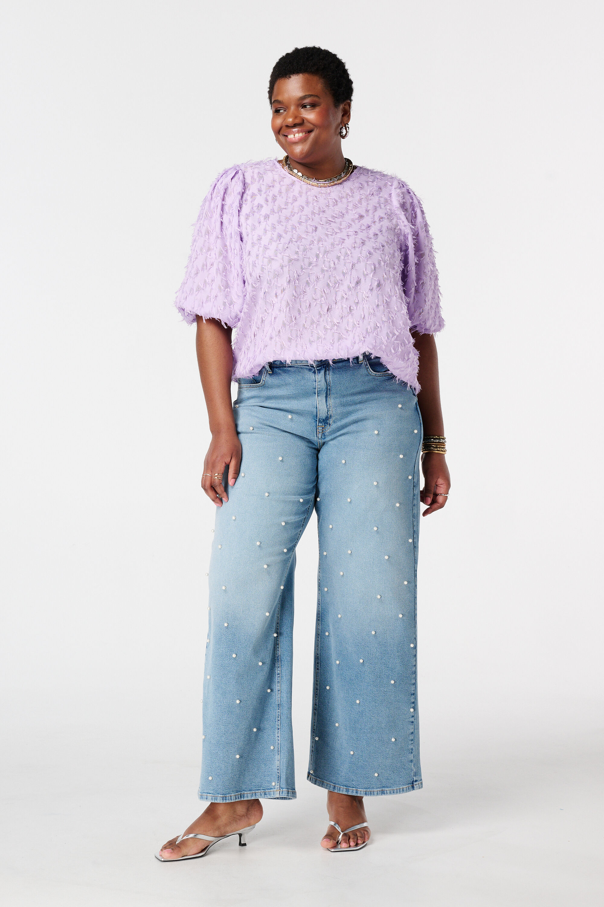 Top met structuur image number 5