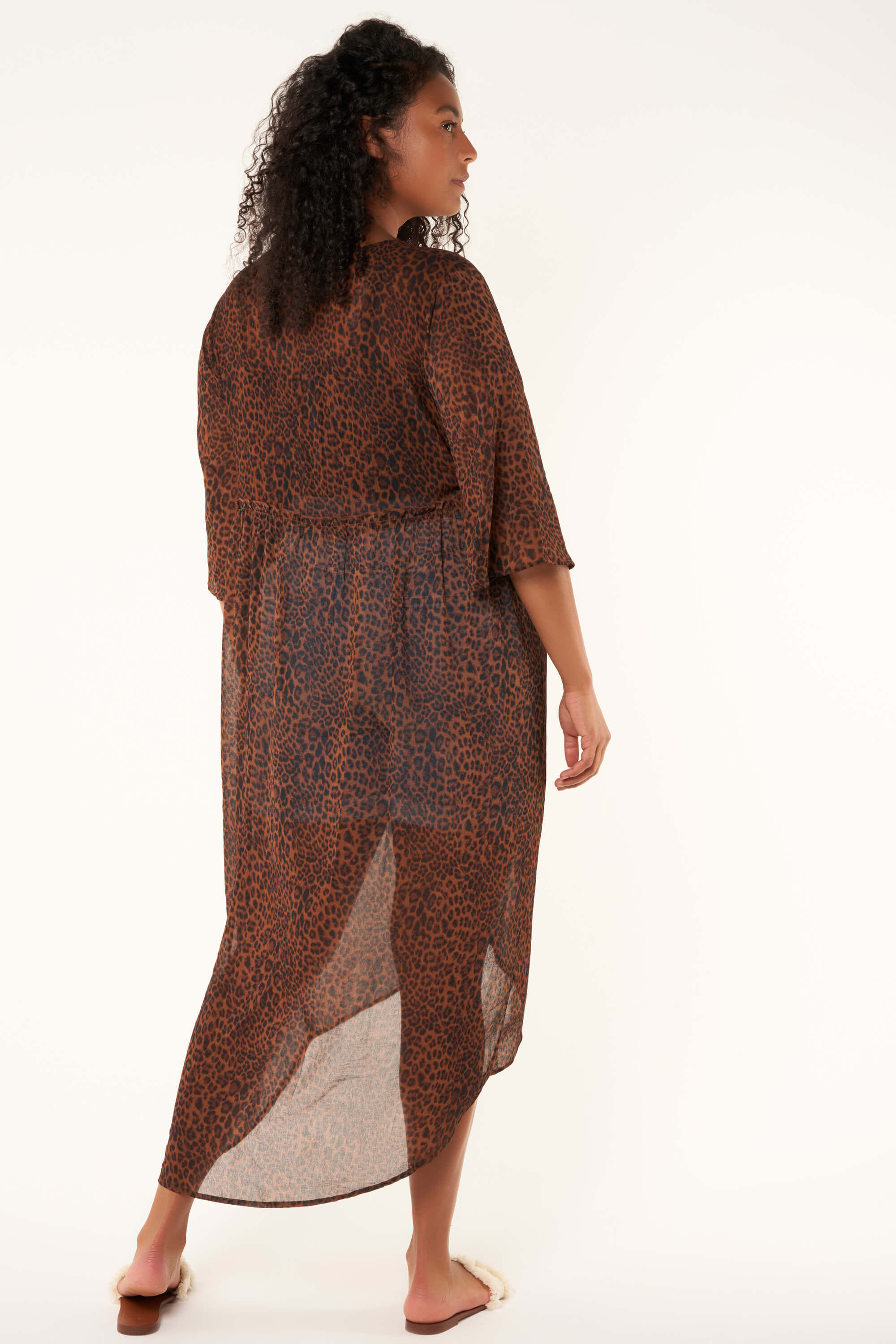 Kimono met print image number 3