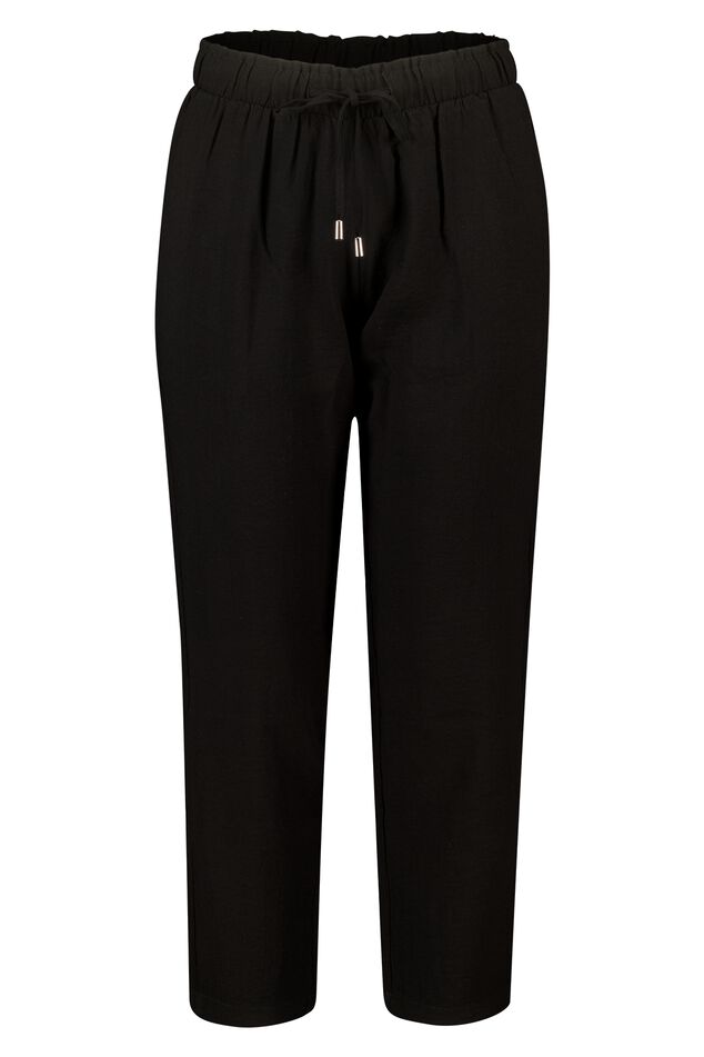 Comfy broek met strikkoord image number 1