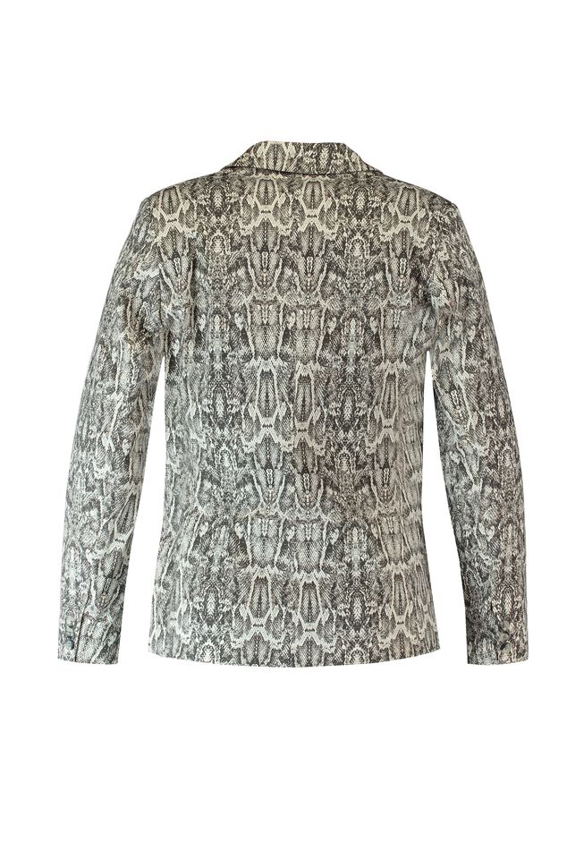 Blazer met snakeprint image number 2