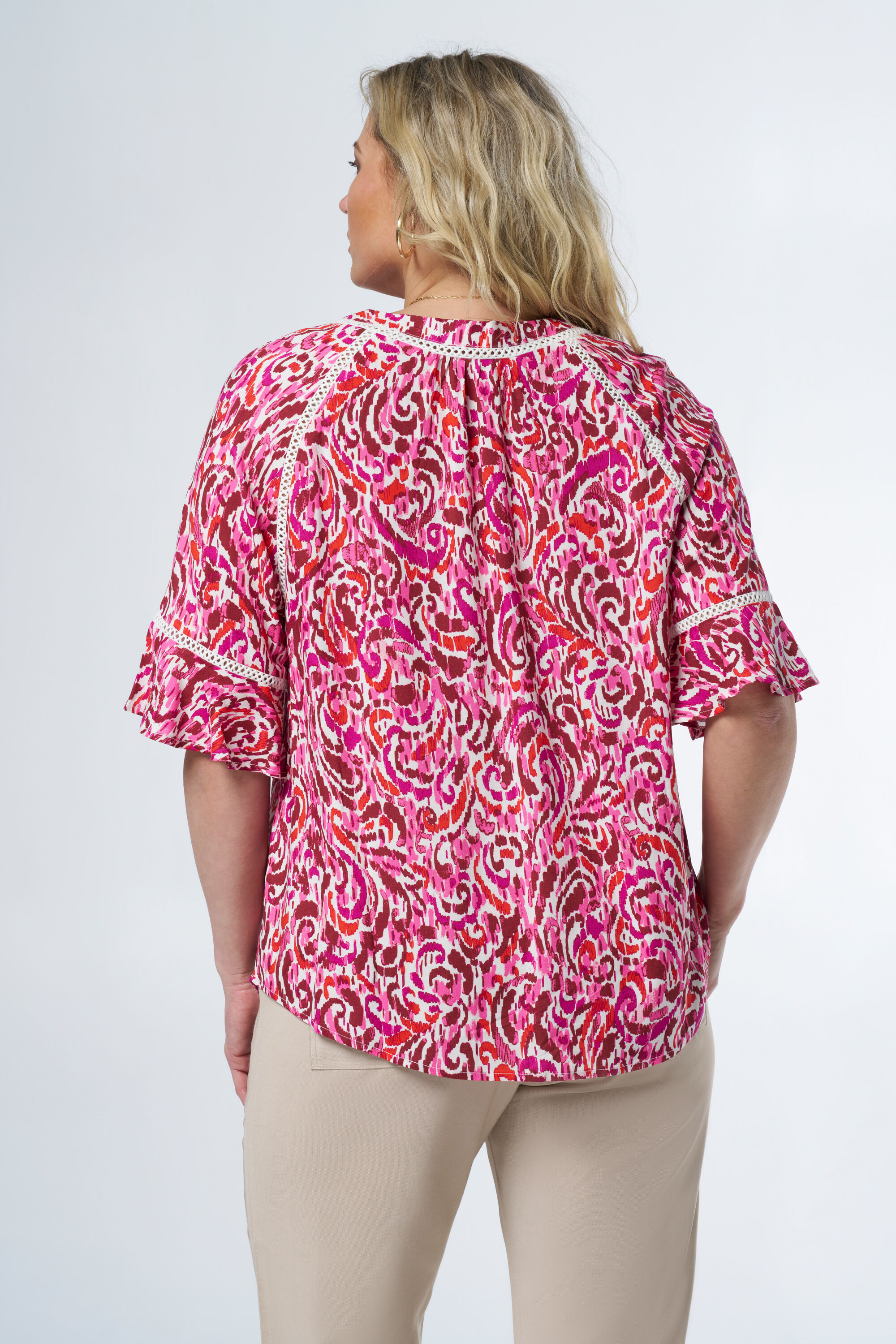 Blouse met print image number 3
