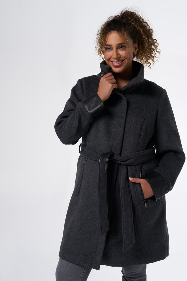 Jas met ceintuur image number 0