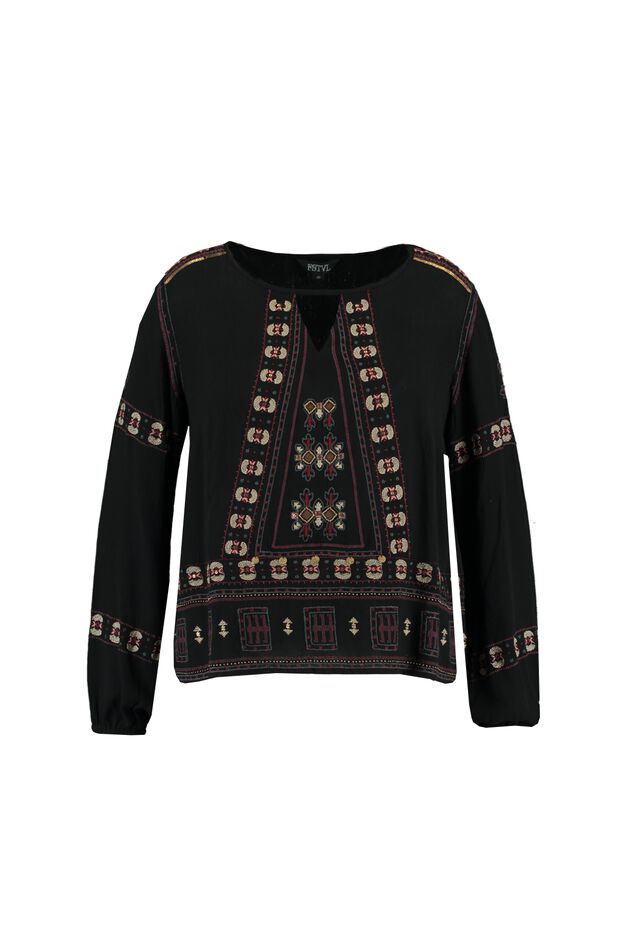 Blouse met embroidery image number 1