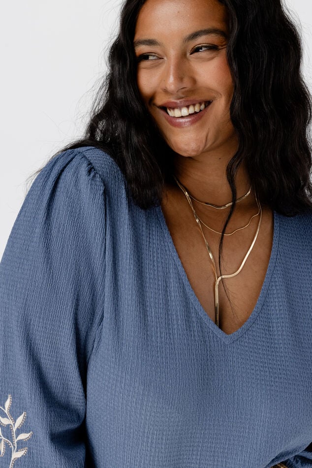 Top met borduursel image number 5