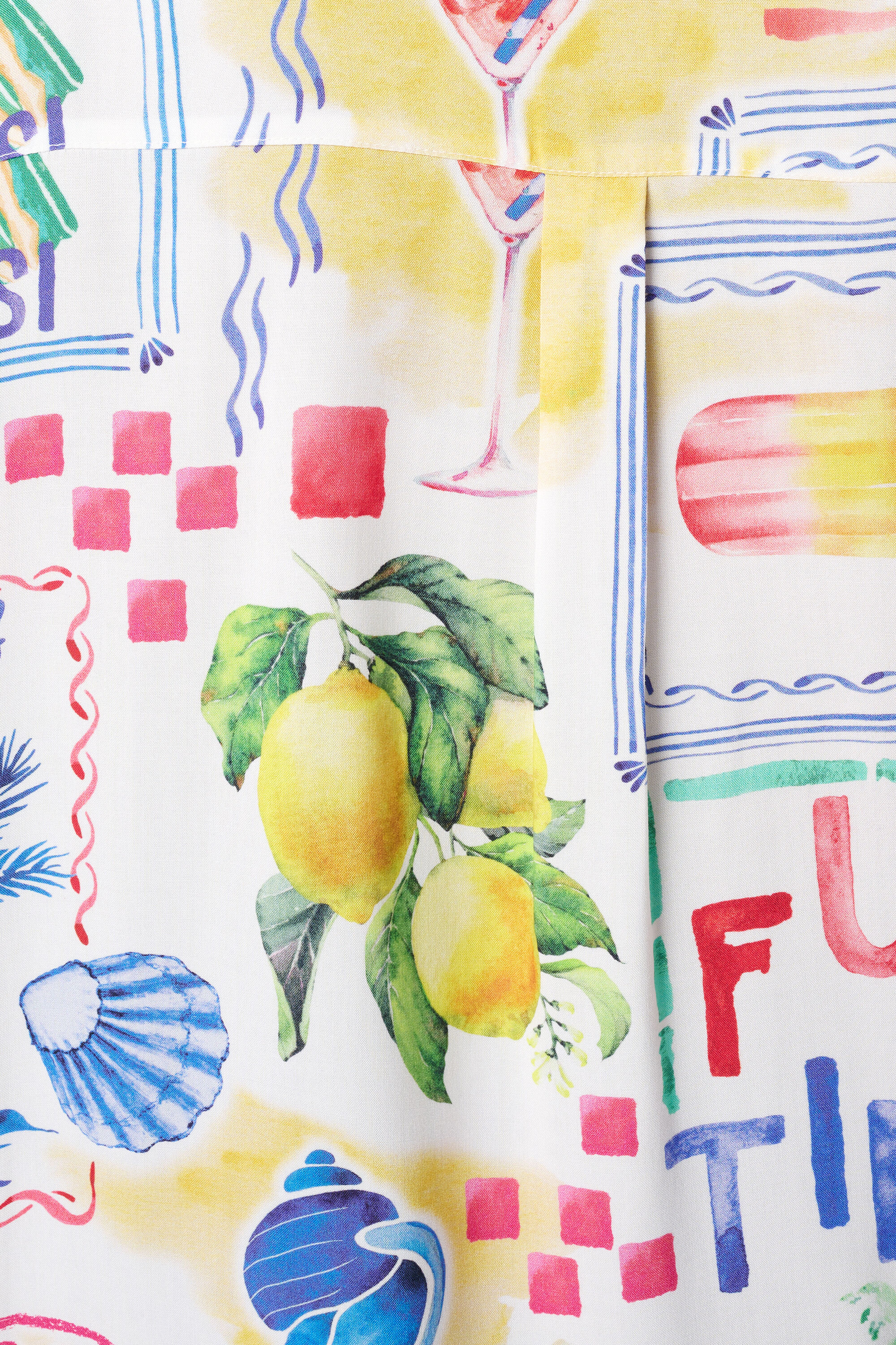 Blouse met tropische print image number 6