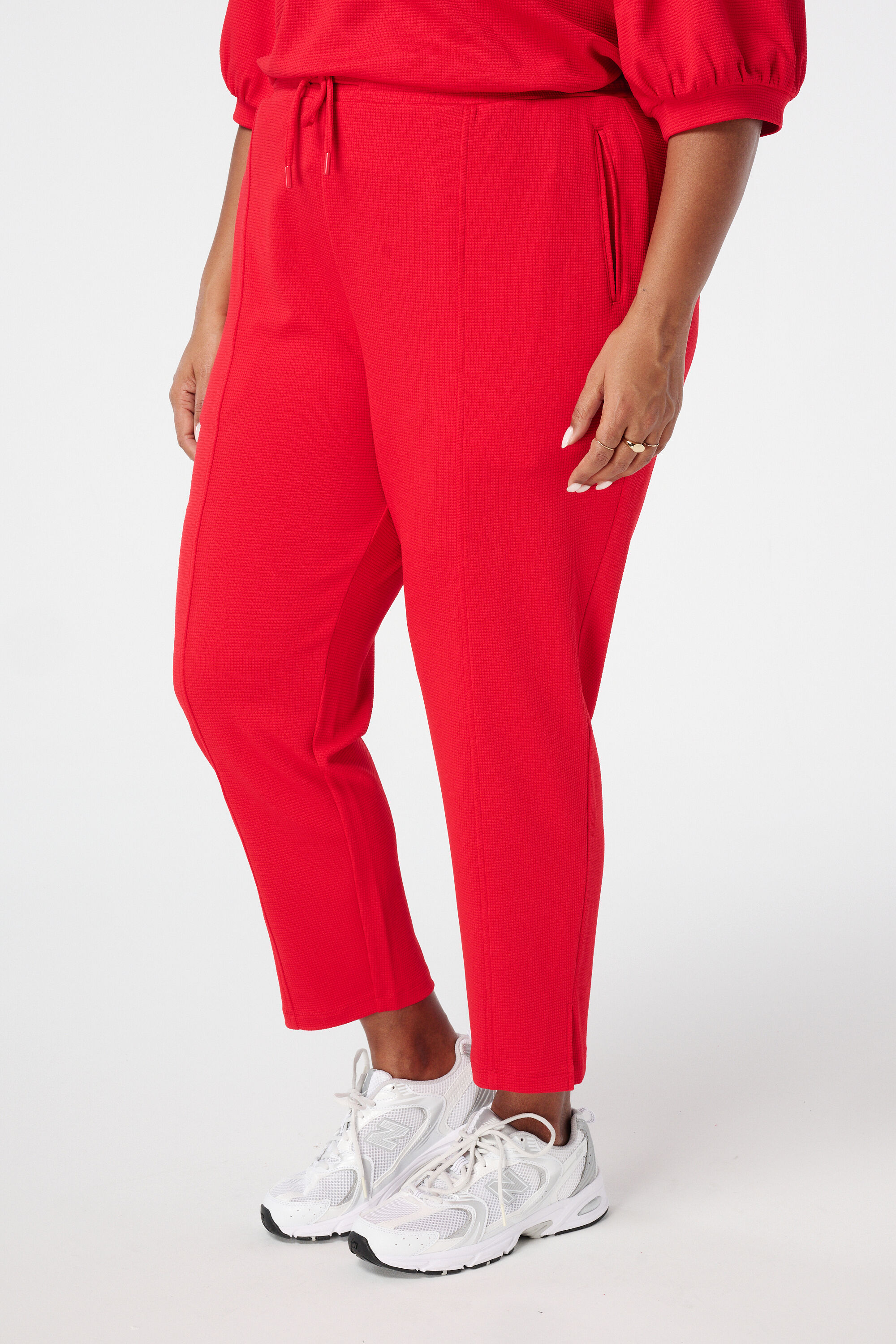 Broek met elastische taille image number 5