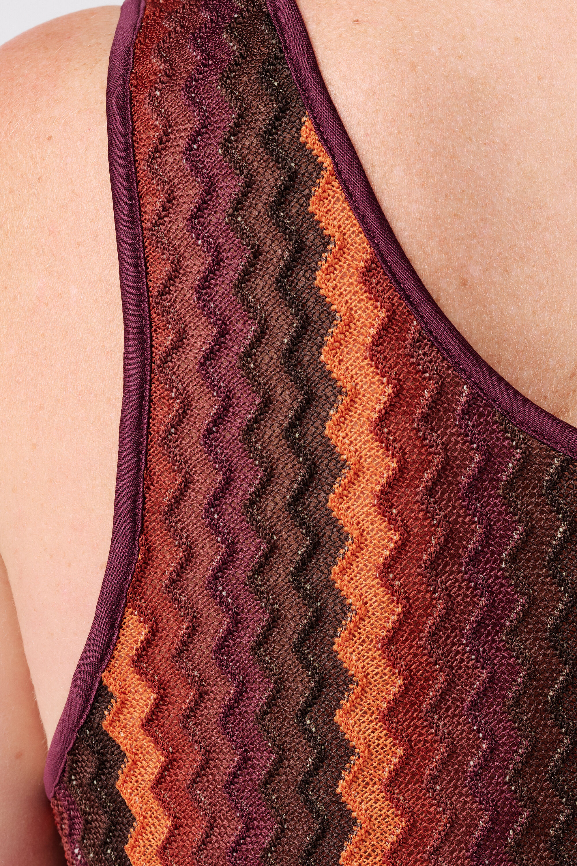 Singlet met zigzag print image number 6