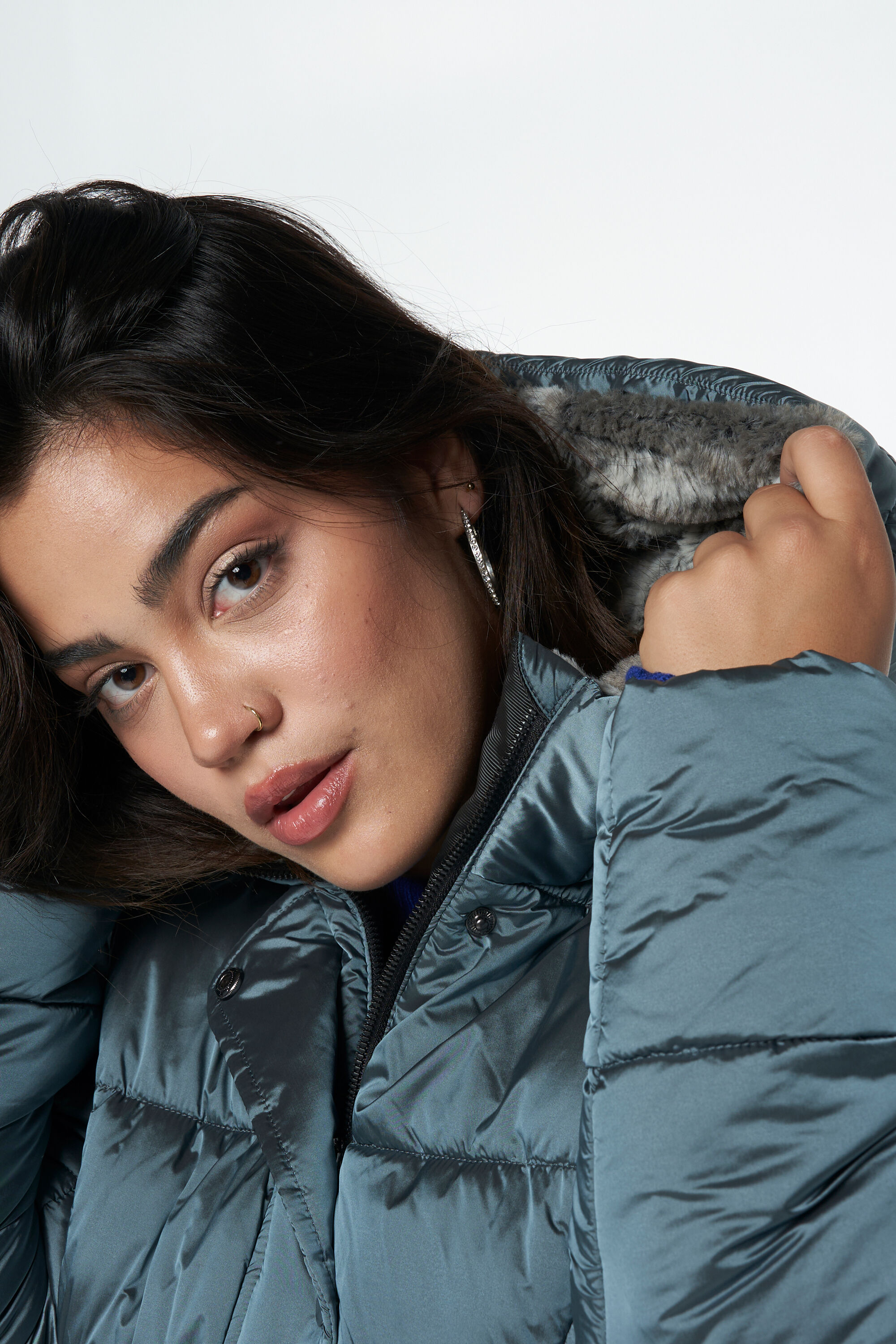 Licht gewatteerde jas image number 4