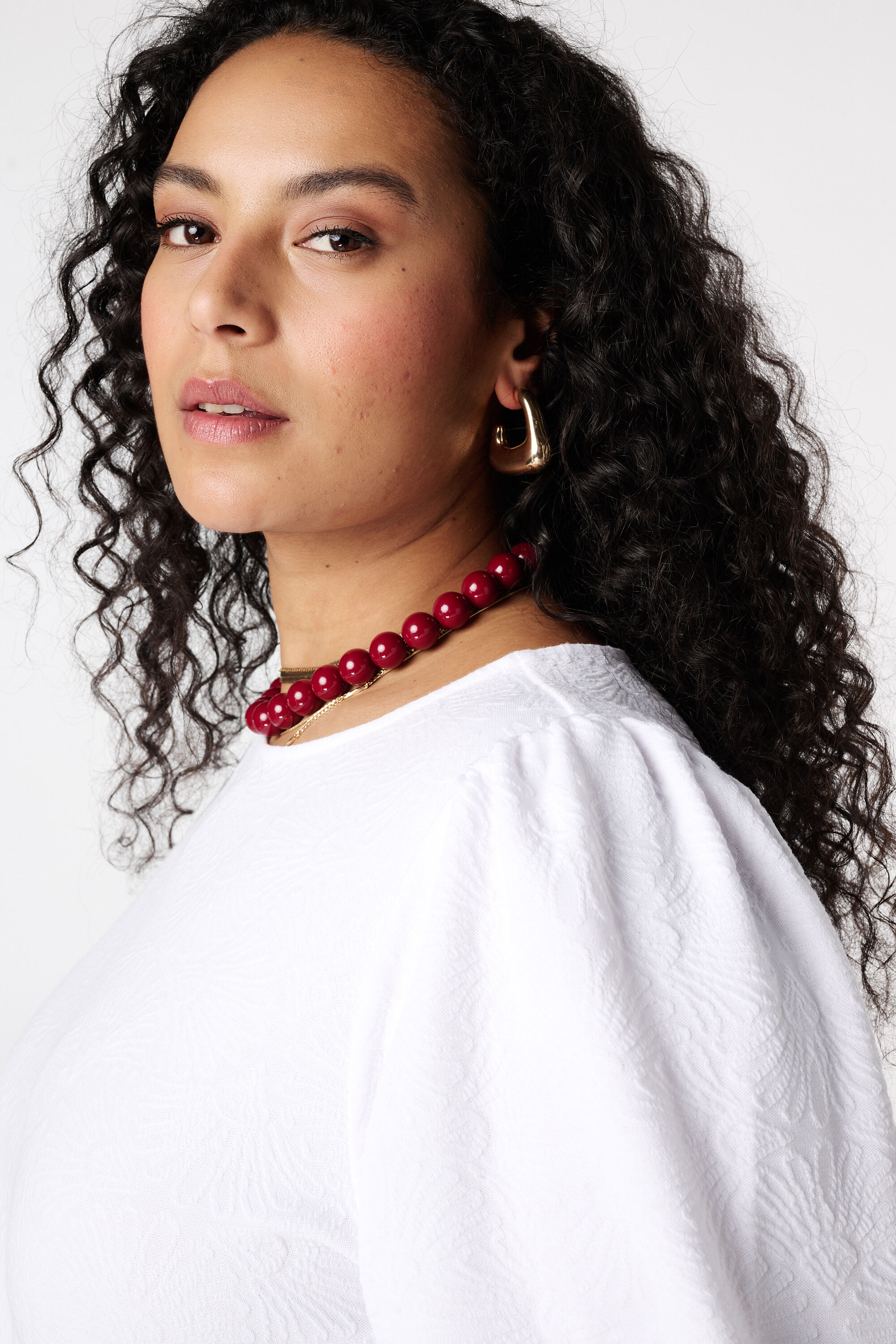 Top met bloemen print image number 4