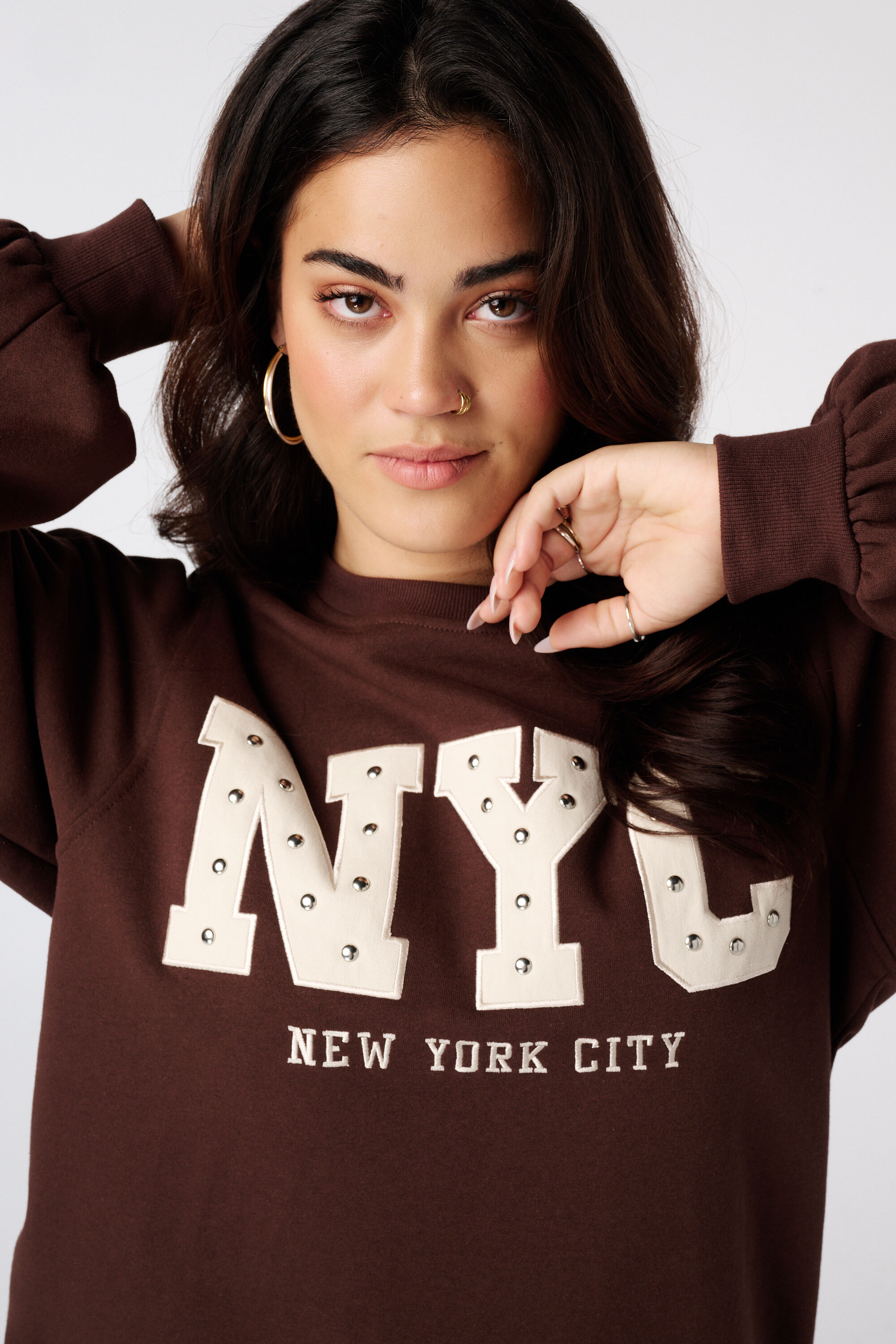 Sweater met tekst image number 4