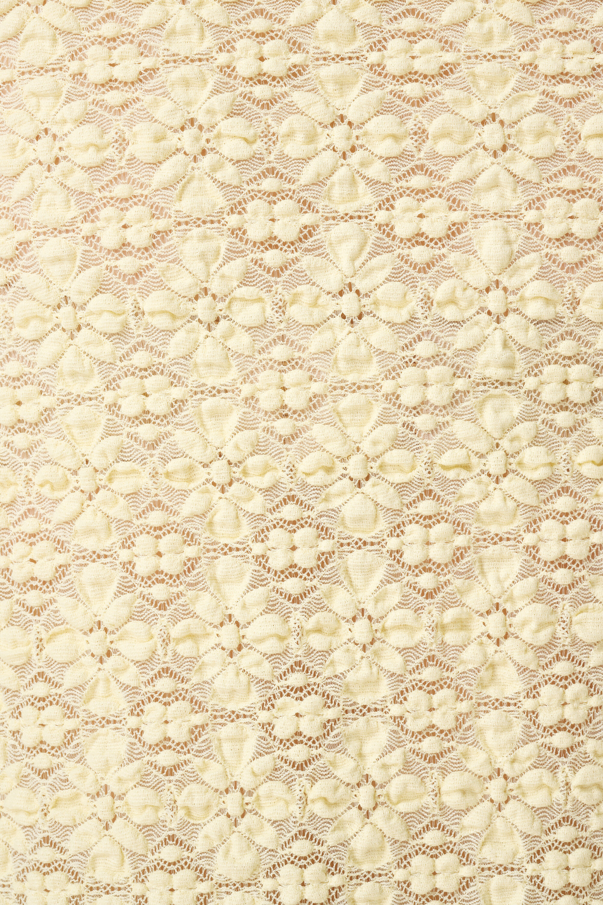 Kanten top met korte mouwen image number 6