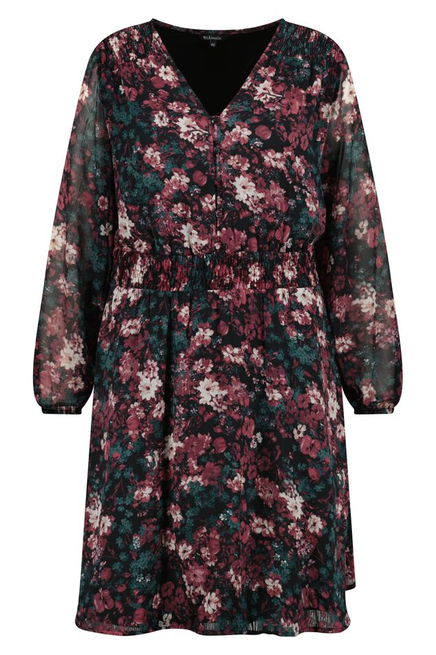 Jurk met bloemenprint image number 2