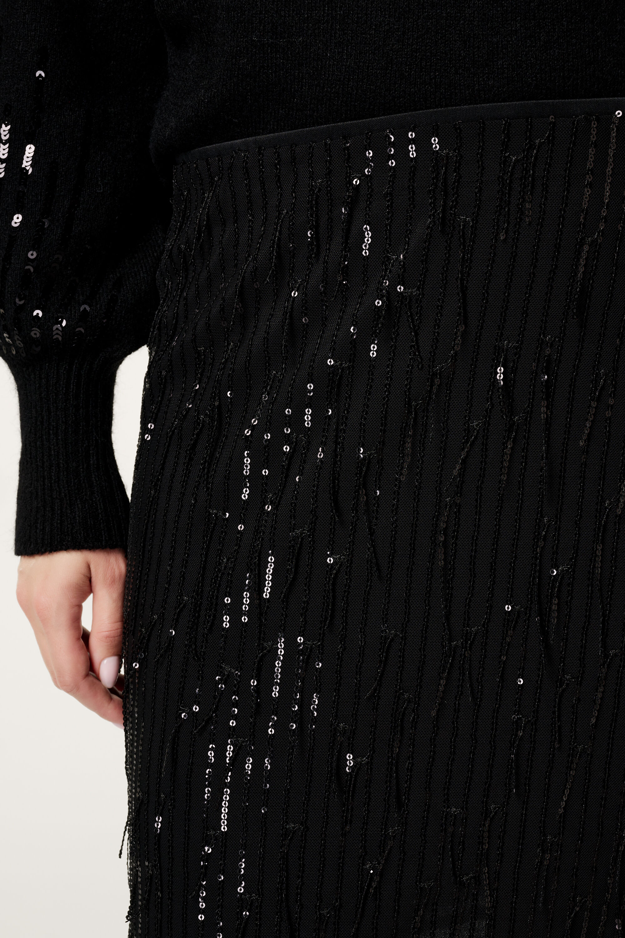 Rok met pailletten image number 4