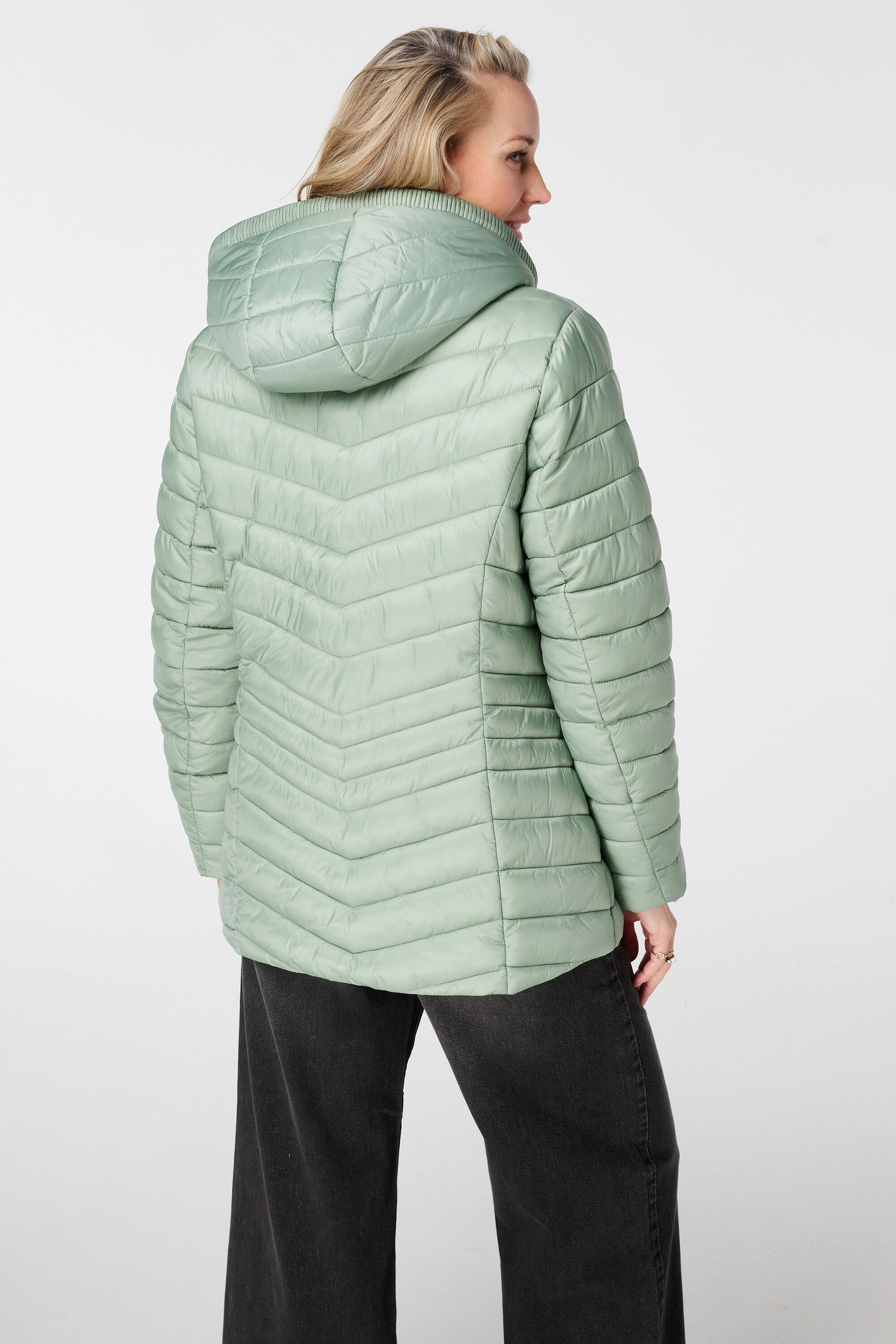 Licht gewatteerde jas image number 3