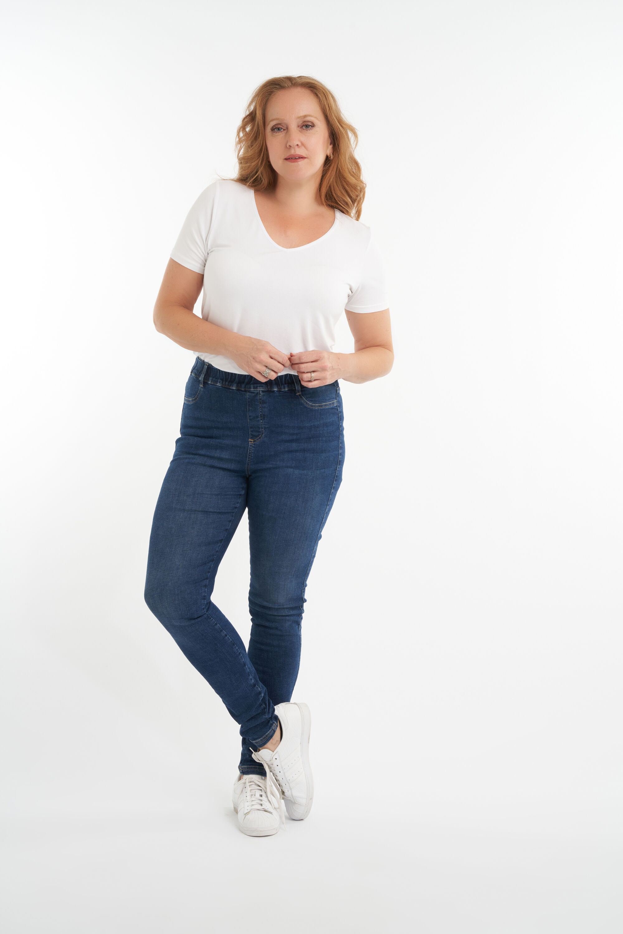 Slim fit 34 inch tregging POPPY  image number 4