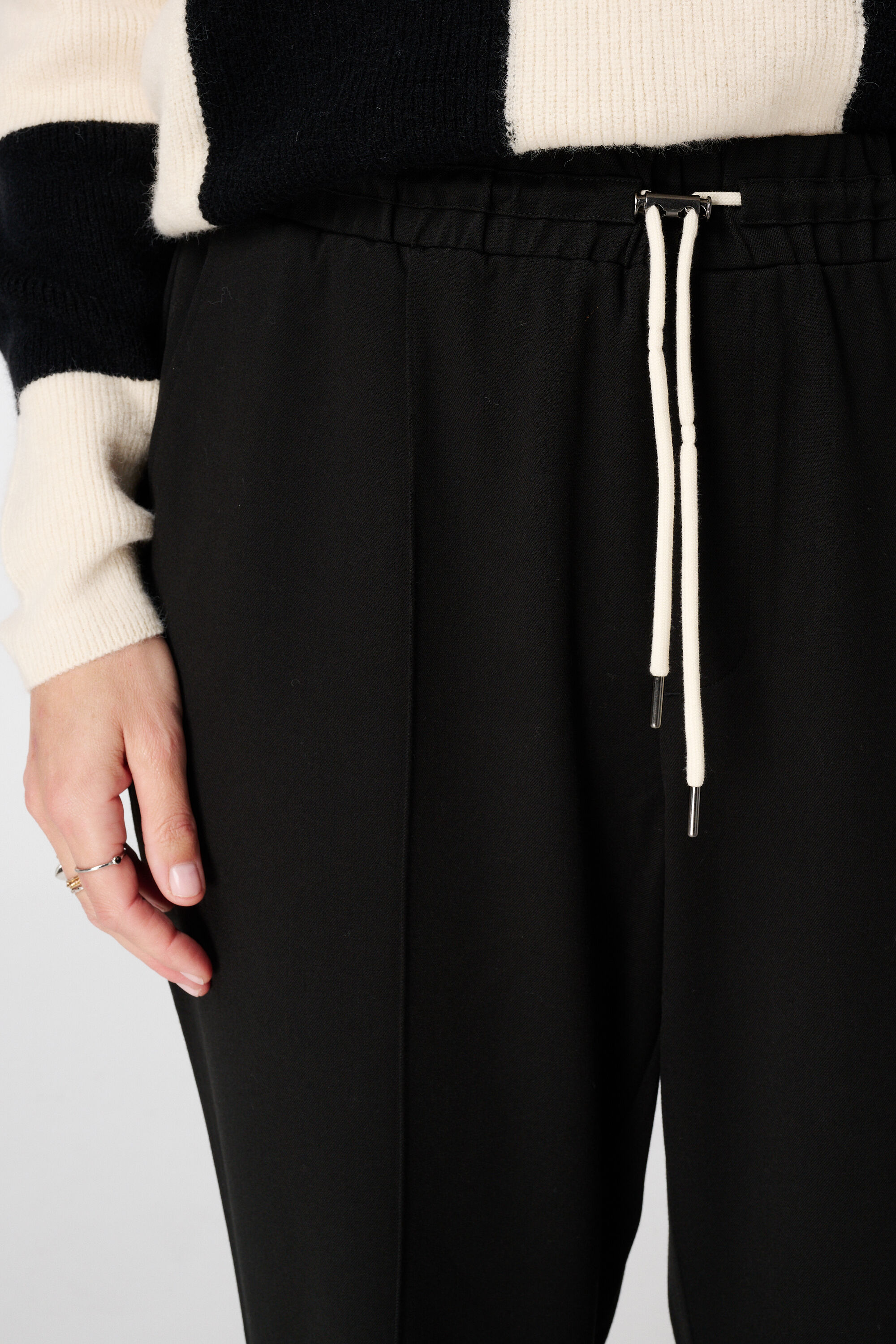 Rechte pantalon met drawstring image number 4