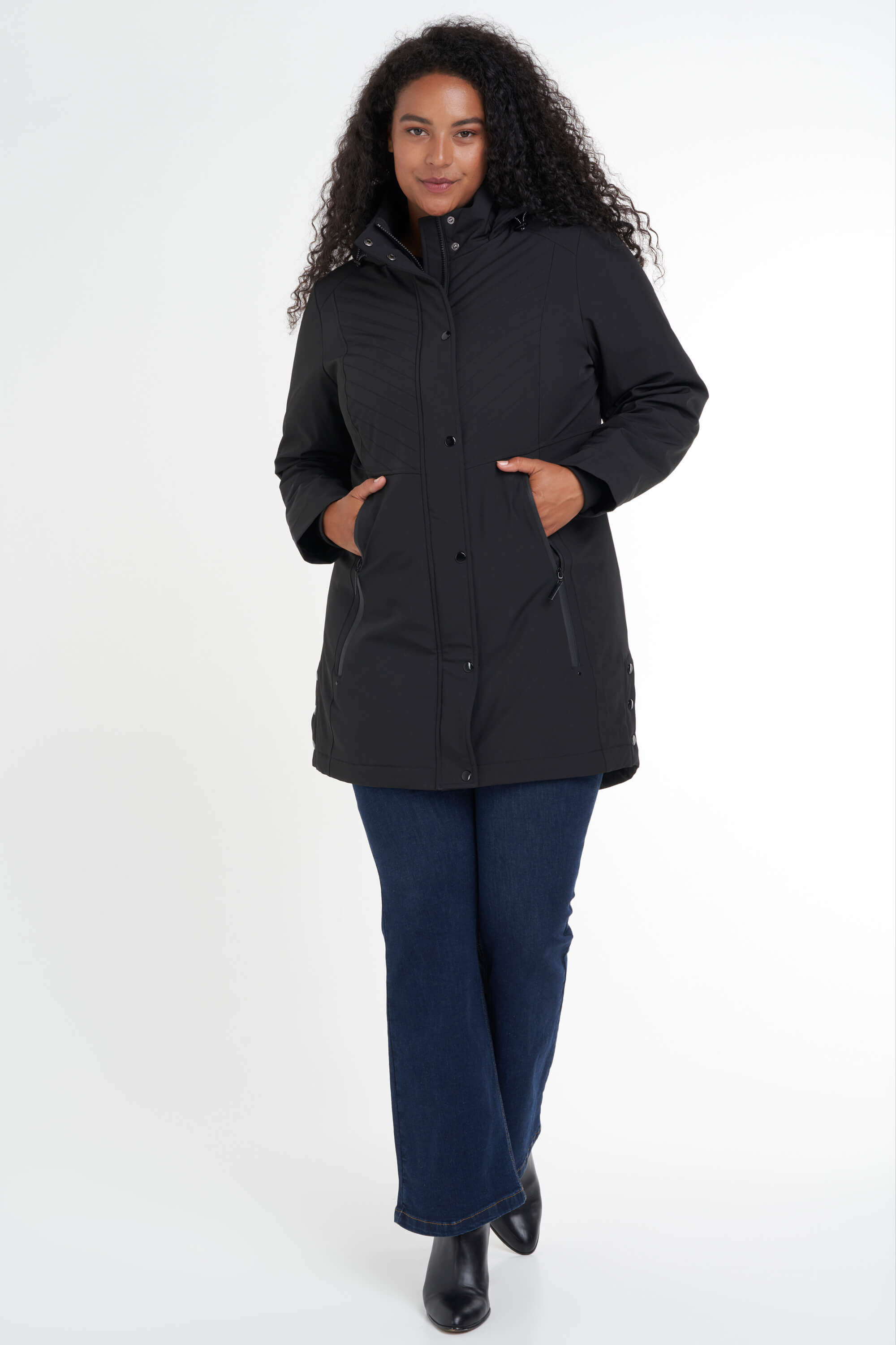 Softshell parka image number 6