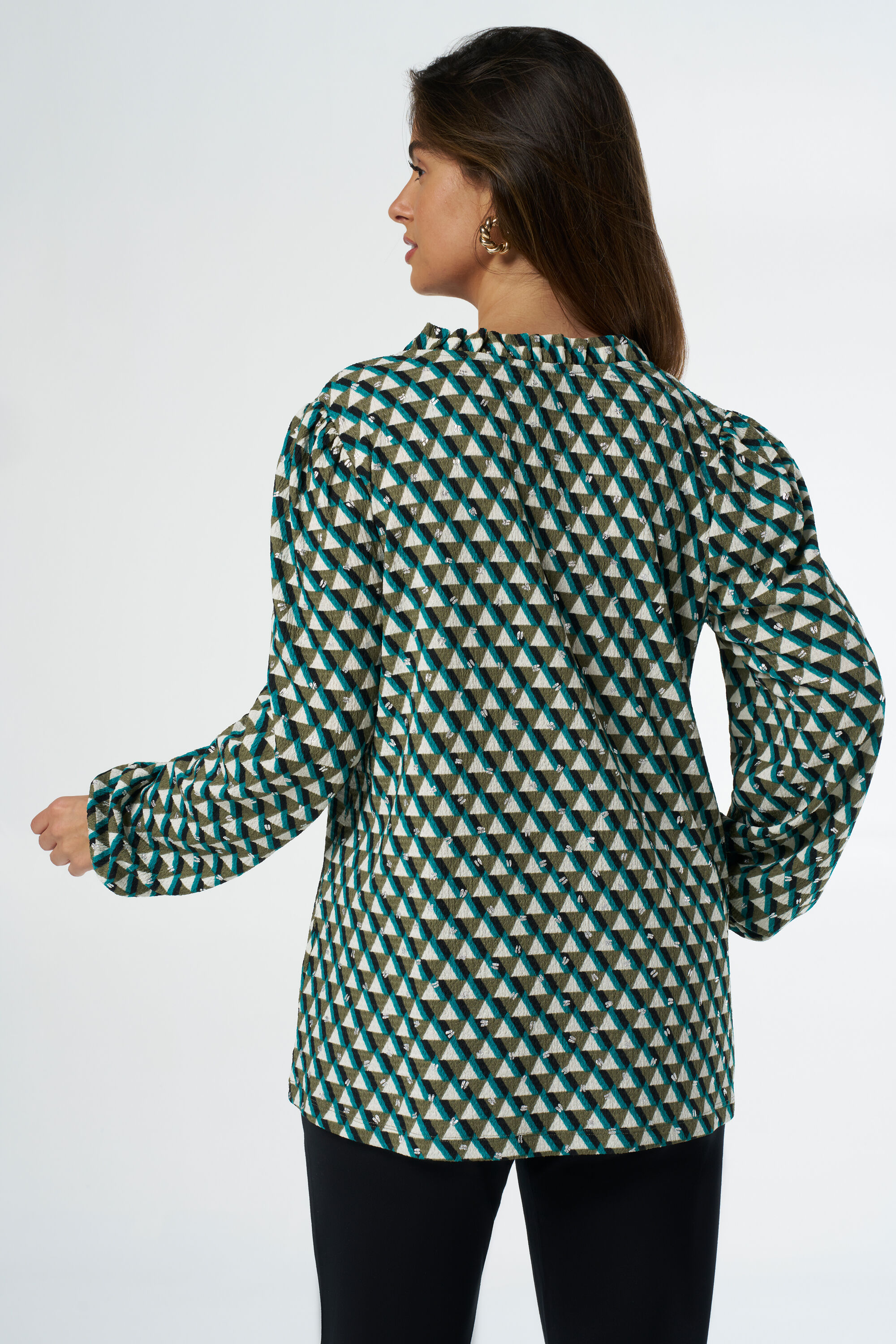 Top met print image number 3