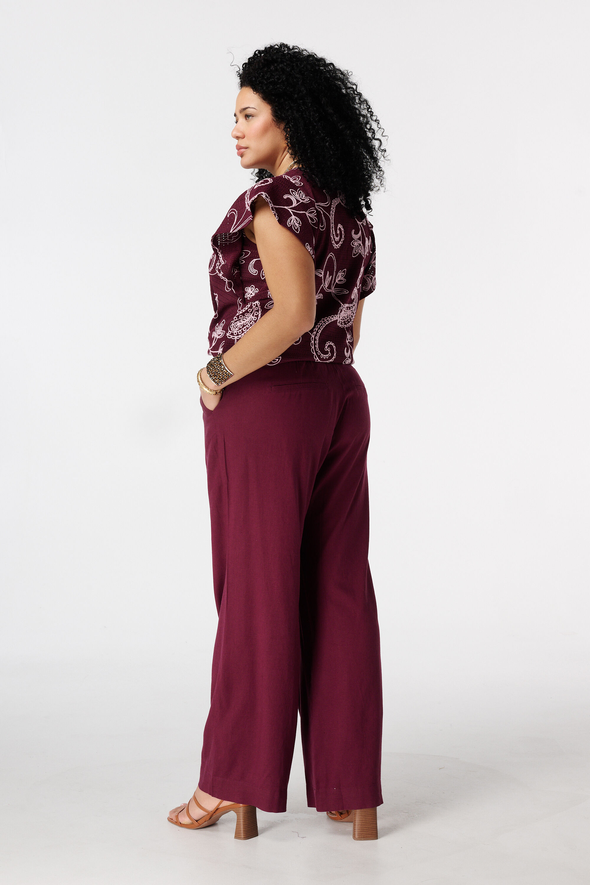 Linnen broek image number 3