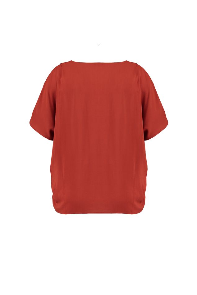Blouse in boxy model image number 2