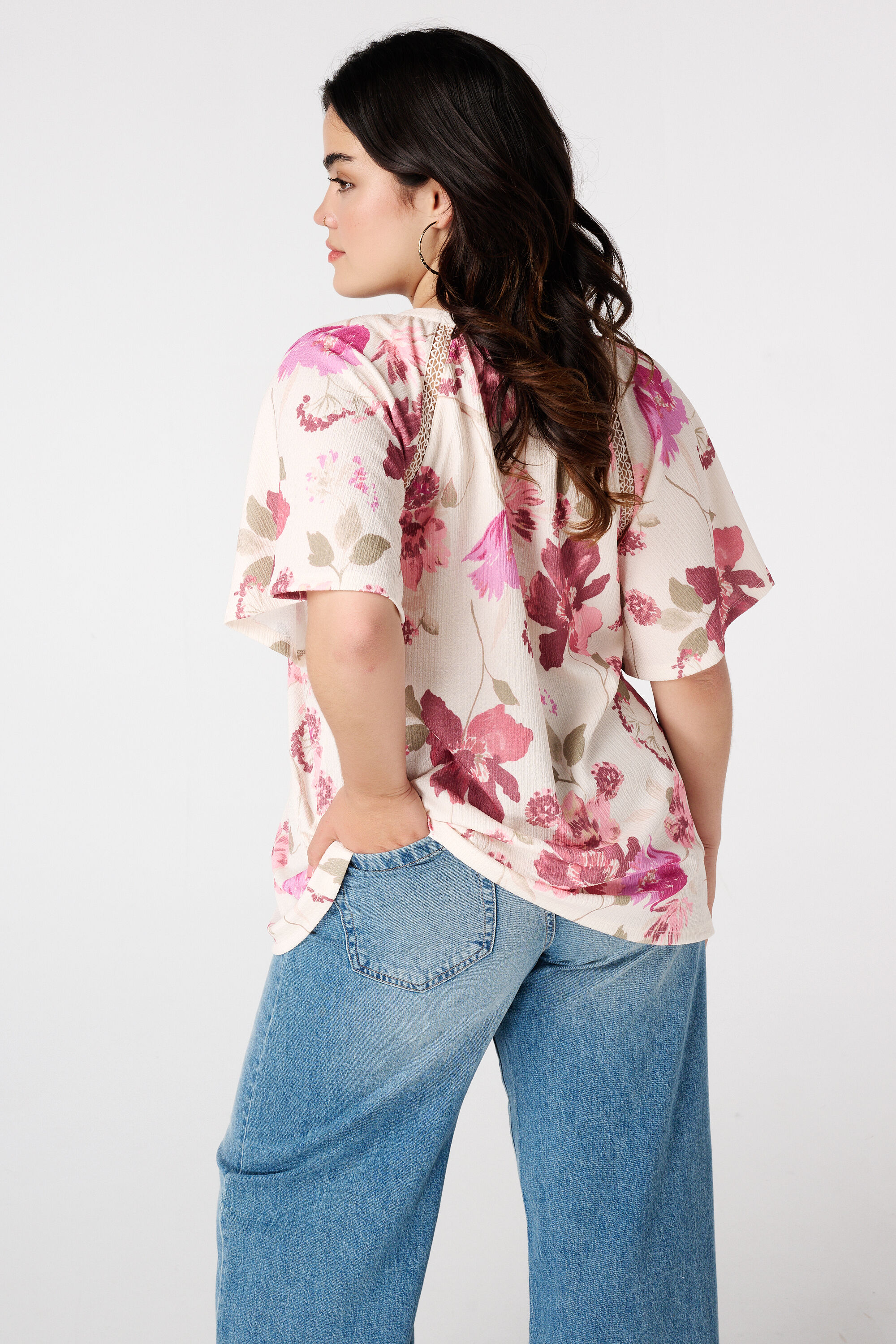Top met vlindermouwen image number 3