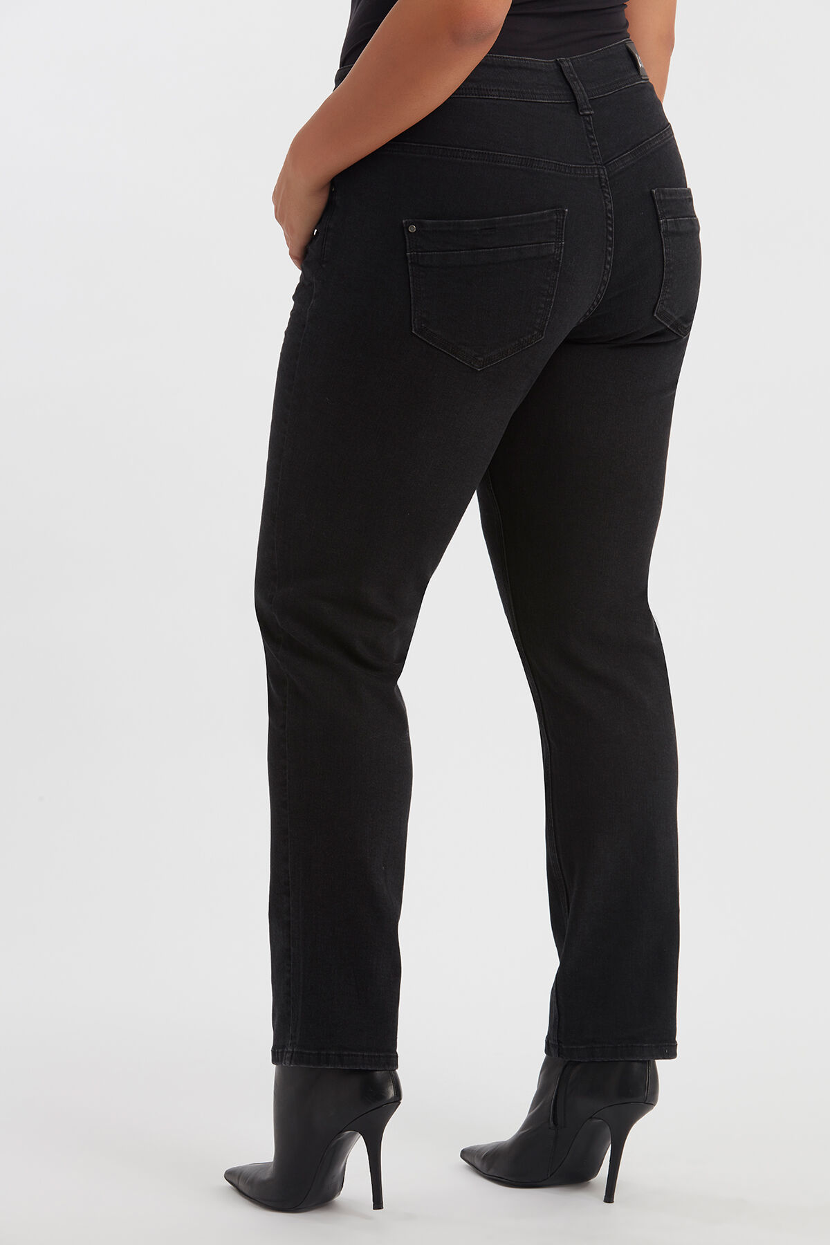 Loose leg jeans ROSE image number 3